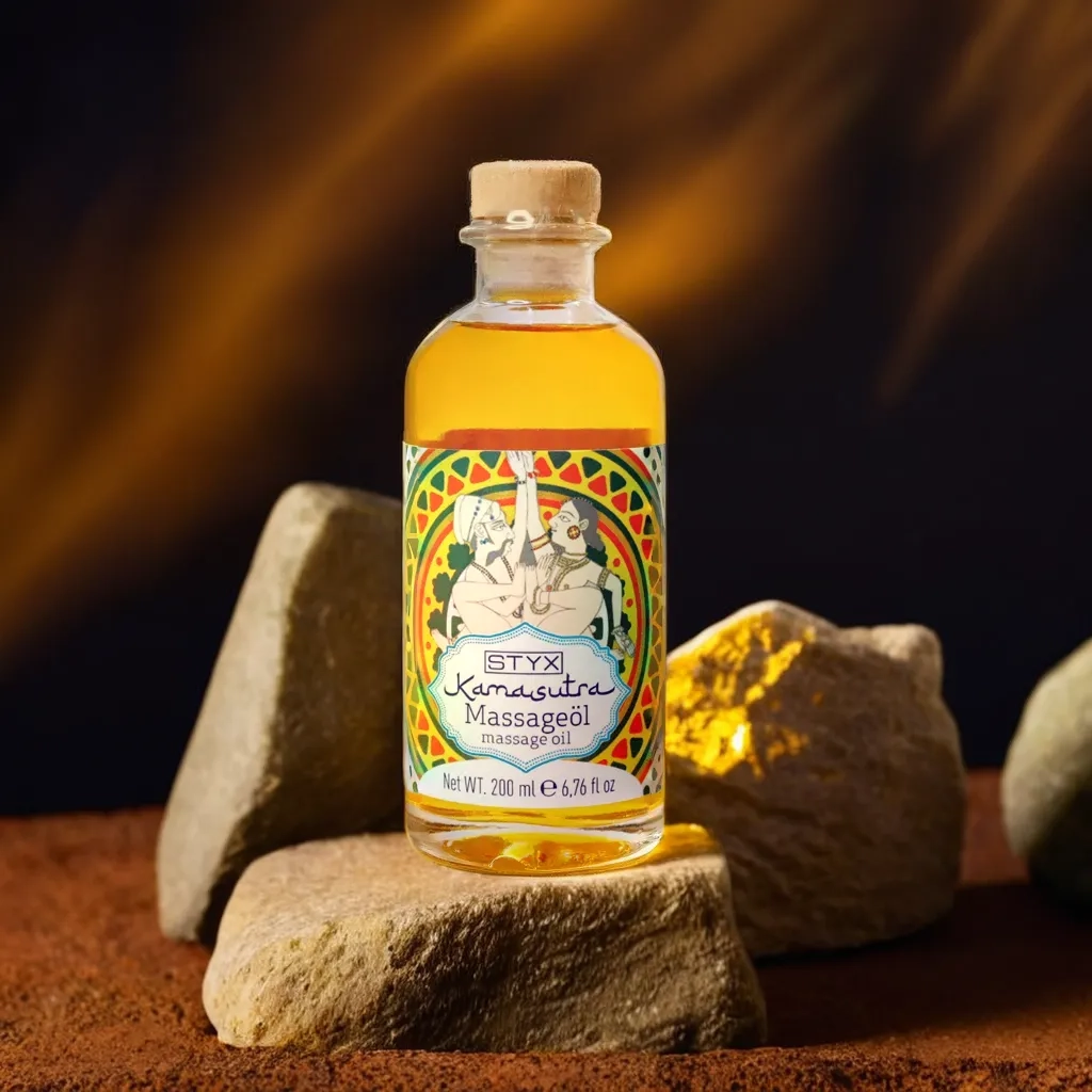фото Омолаживающее массажное масло-афродизиак для лица и тела КАМАСУТРА STYX, 200 мл в интернет магазине косметики Стикс 2