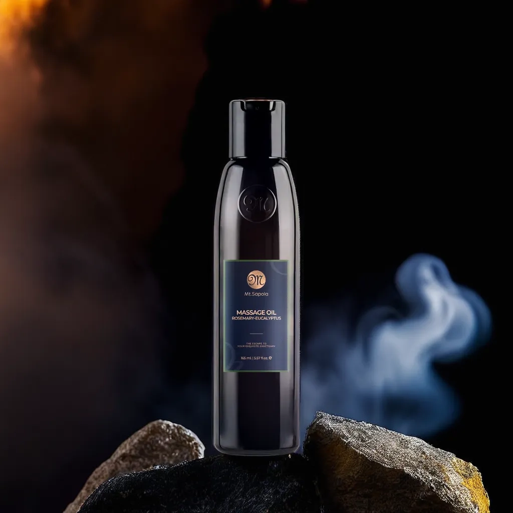 фото Оздоравливающее массажное масло РОЗМАРИН-ЭВКАЛИПТ MT.SAPOLA, 165 мл в интернет магазине косметики Стикс 2