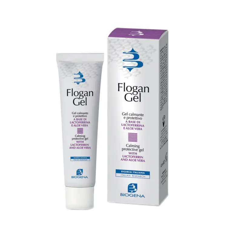фото FLOGAN Гель с лактоферрином для восстановления и защиты раздраженной кожи BIOGENA, 40мл в интернет магазине косметики Стикс 1