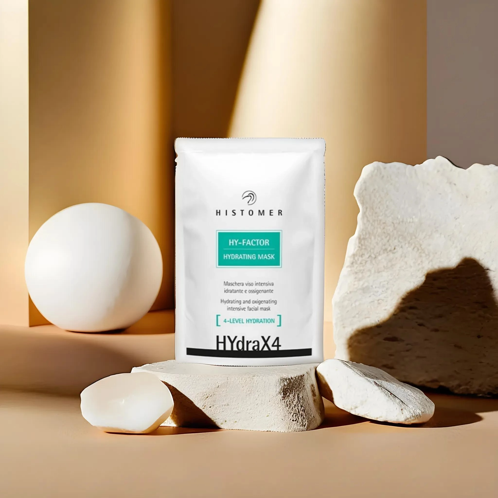 фото HYDRA X4 Маска активного увлажнения с гиалуроном и стволовыми клетками шандры HISTOMER, 1x12ml в интернет магазине косметики Стикс 2