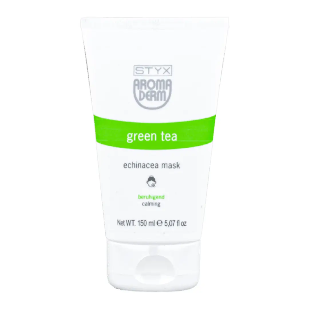 фото Успокаивающая маска для проблемной кожи лица ЭХИНАЦЕЯ ЗЕЛЕНЫЙ ЧАЙ STYX, 150 мл в интернет магазине косметики Стикс 1