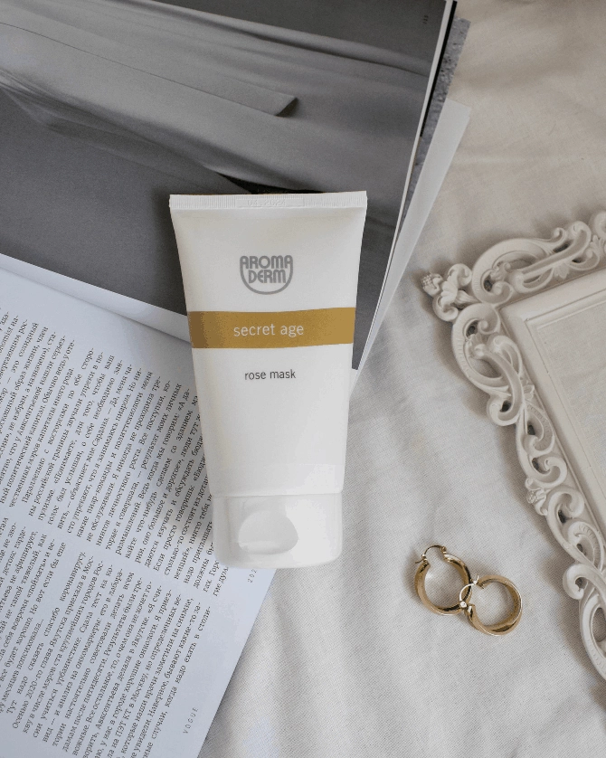 фото Лифтинговая омолаживающая маска для лица с органик розой, водорослями, гиалуроном SECRET AGE STYX, 150 мл в интернет магазине косметики Стикс 3