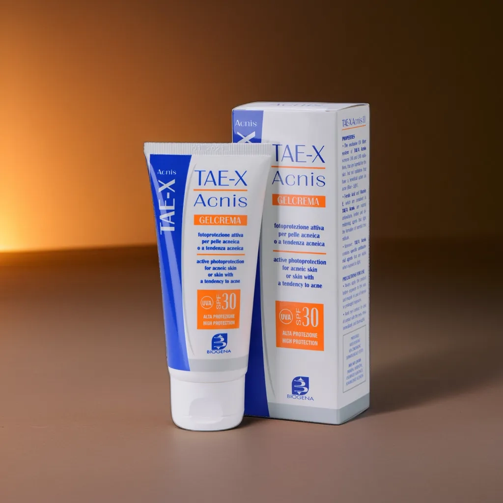 фото TAE-X ACNIS Солнцезащитный крем для жирной кожи SPF30 BIOGENA, 60 мл в интернет магазине косметики Стикс 2