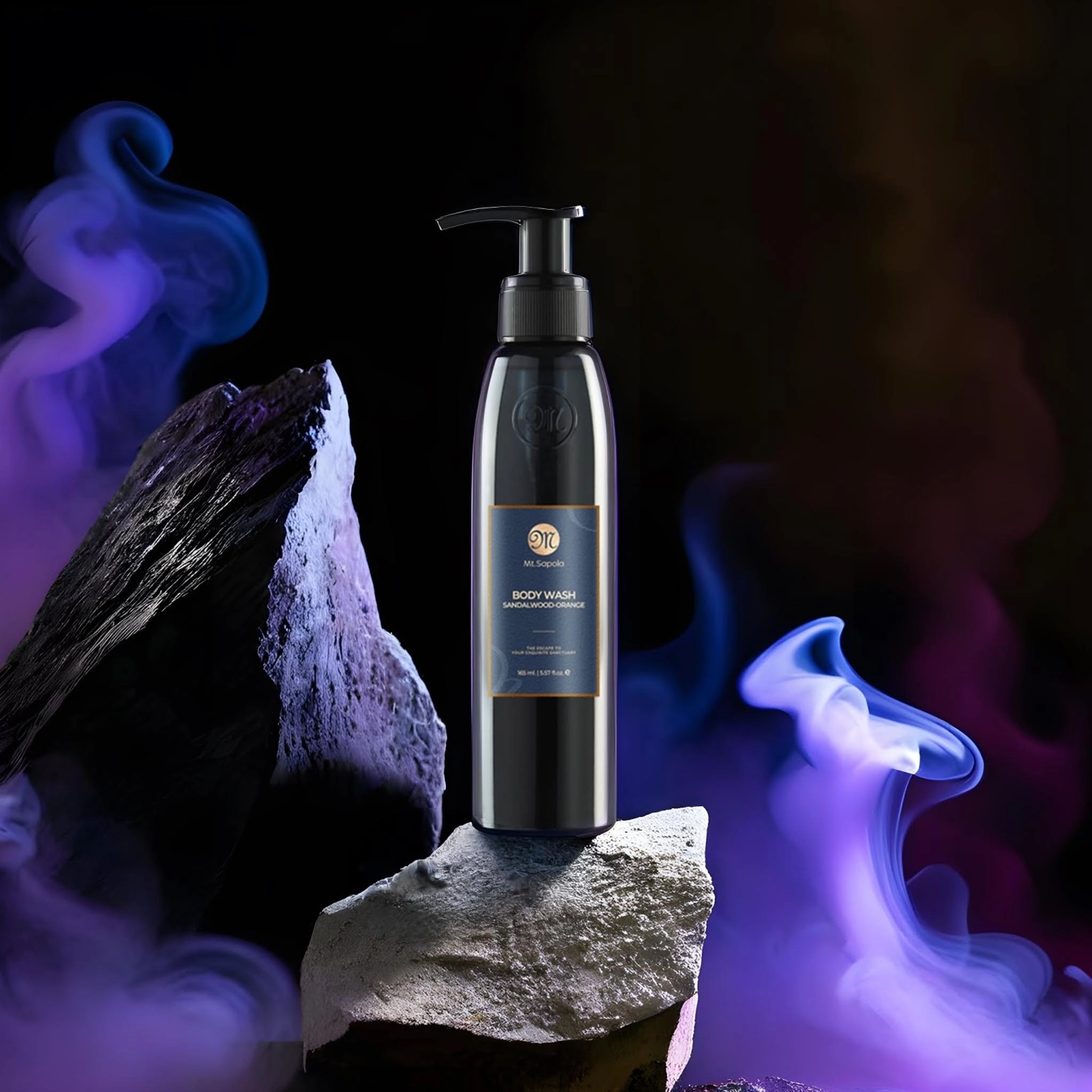 фото Витаминный гель для душа САНДАЛ-АПЕЛЬСИН MT.SAPOLA, 165 мл в интернет магазине косметики Стикс 2