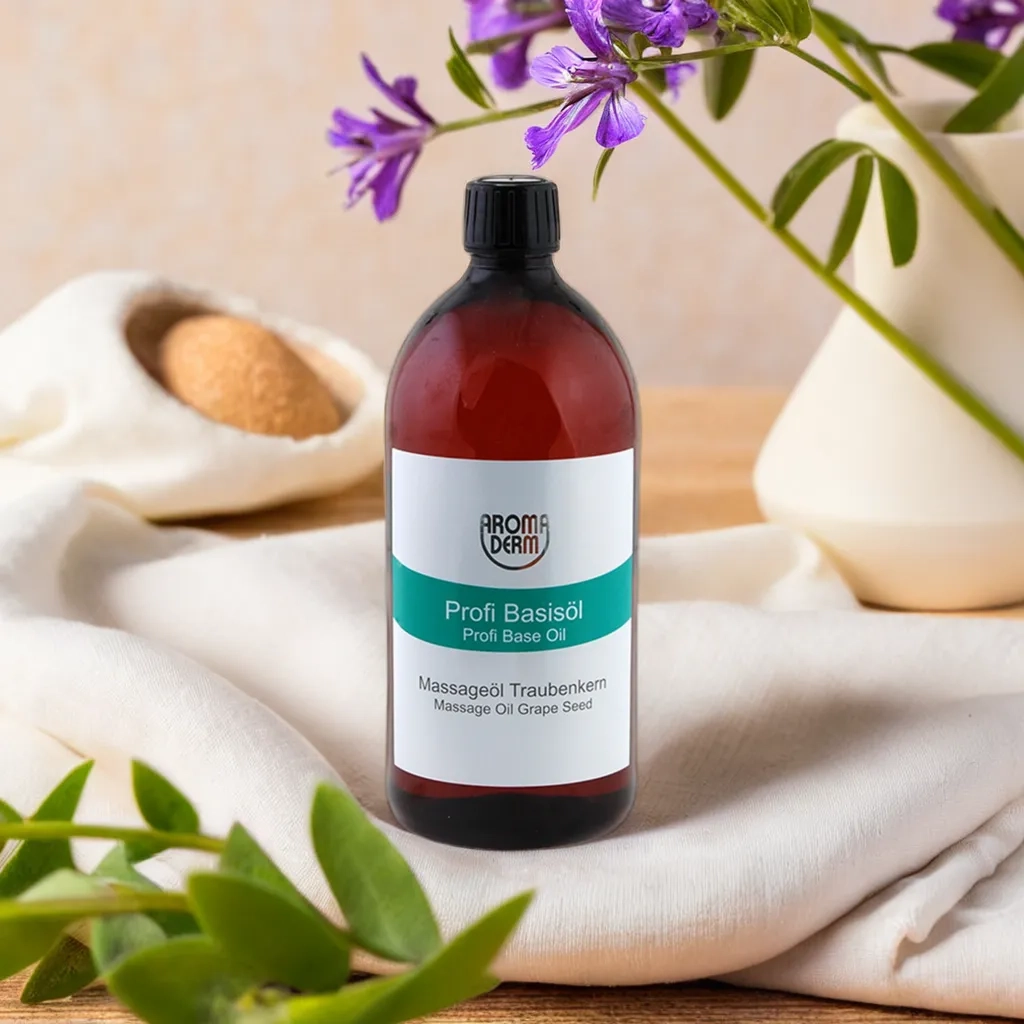 фото Натуральное базовое масло холодного отжима ВИНОГРАДНЫЕ КОСТОЧКИ И СОЯ STYX, 1000 мл в интернет магазине косметики Стикс 2