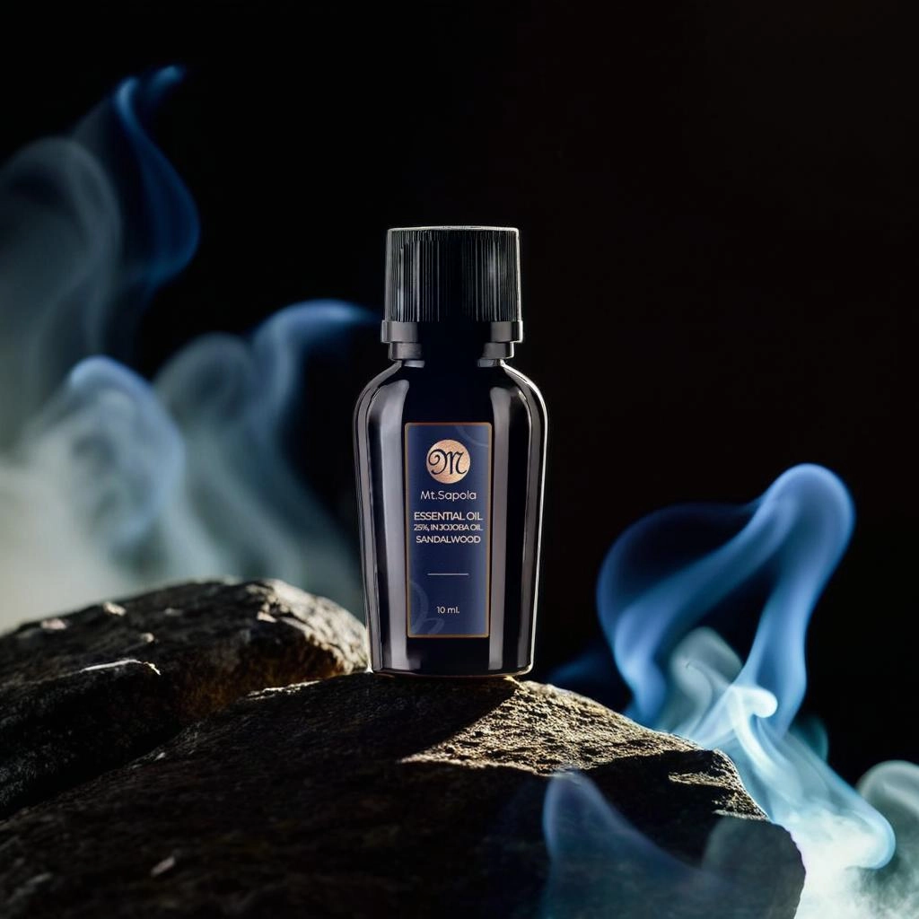 фото  Абсолютное масло САНДАЛА, разведенное в масле ЖОЖОБА (концентрация 25%) MT.SAPOLA, 10 мл в интернет магазине косметики Стикс 2