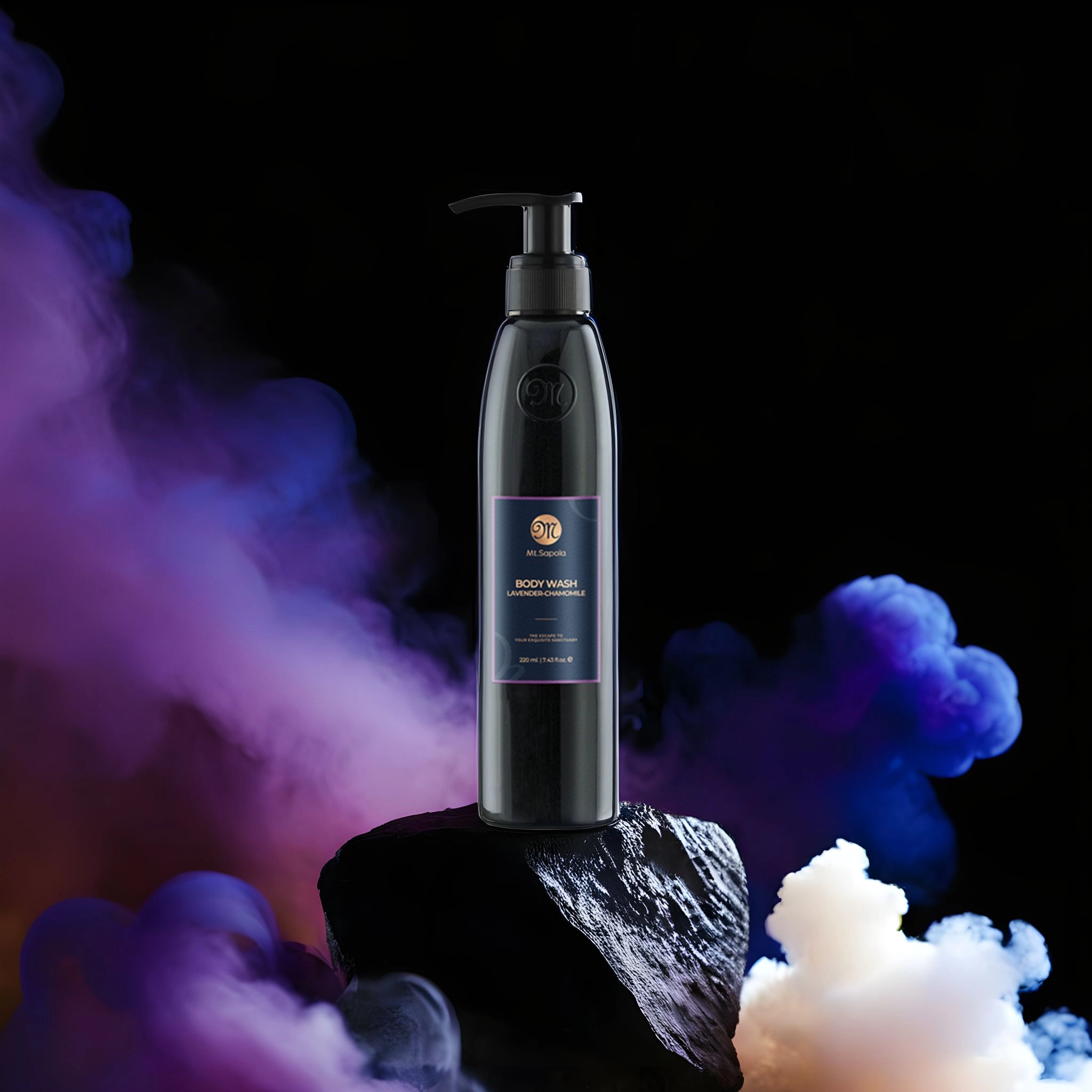 фото Увлажняющий гель для душа ЛАВАНДА-РОМАШКА MT.SAPOLA, 220 мл в интернет магазине косметики Стикс 3