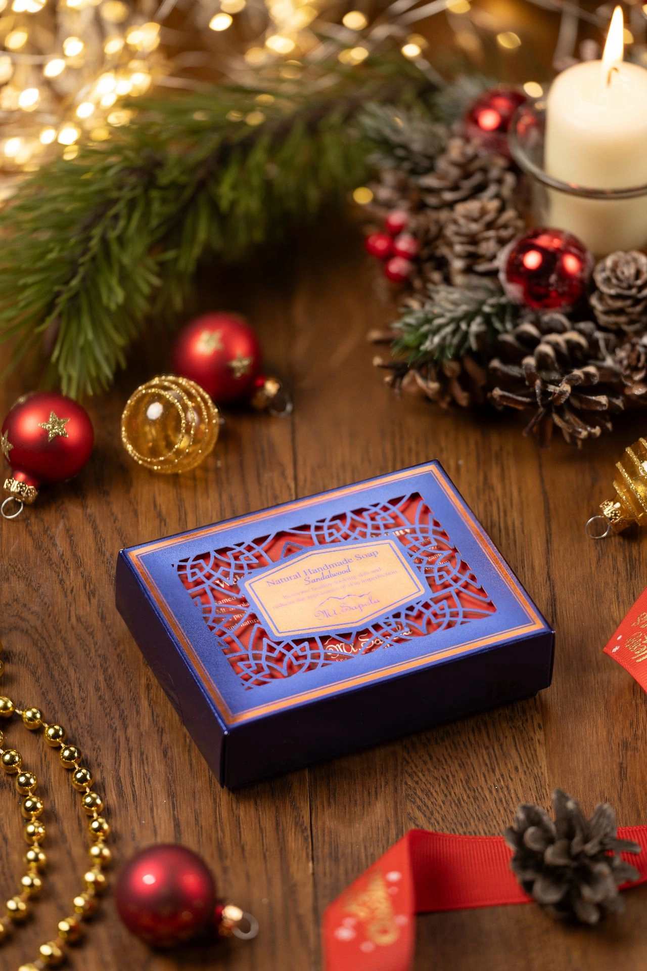 фото Питательное органическое мыло САНДАЛ MT.SAPOLA, 120 гр в интернет магазине косметики Стикс 4