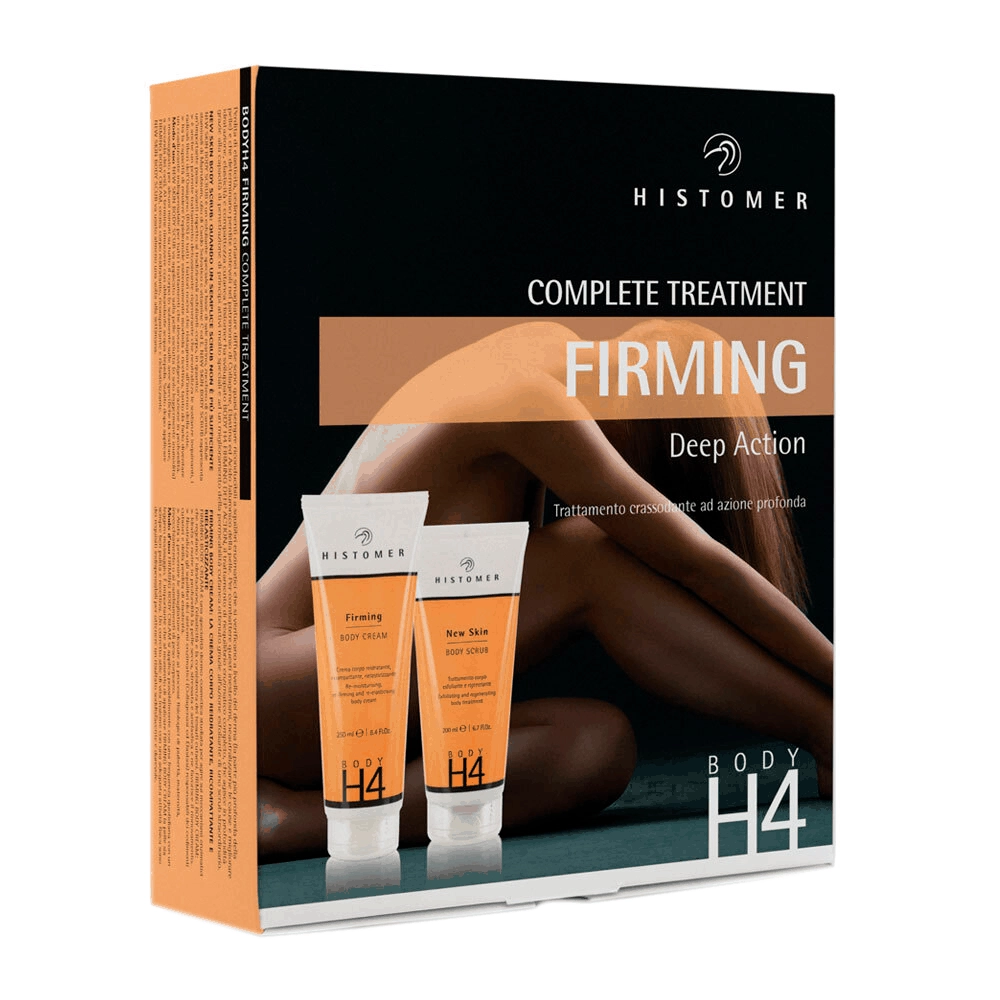H4 Комплексный набор лифтингового ухода за телом (скраб, укрепляющий крем) HISTOMER