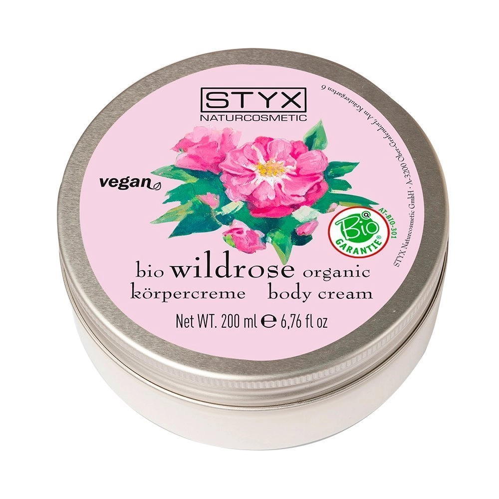 фото Увлажняющий крем-духи для тела ДИКАЯ РОЗА STYX, 200 мл в интернет магазине косметики Стикс 4