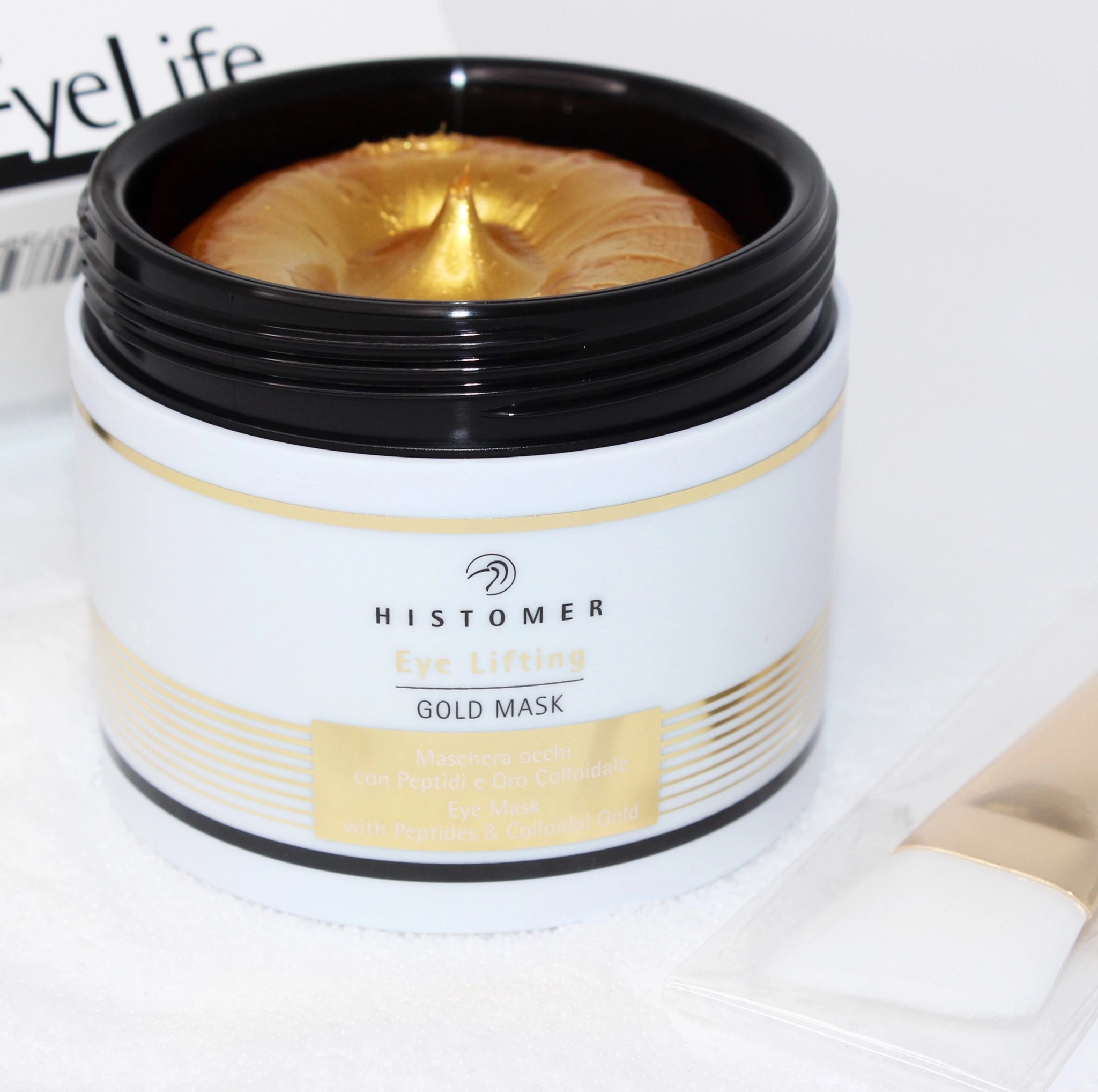фото GOLDEN CODE Золото-пептидная лифтинг-маска для области вокруг глаз HISTOMER, 45 мл в интернет магазине косметики Стикс 2