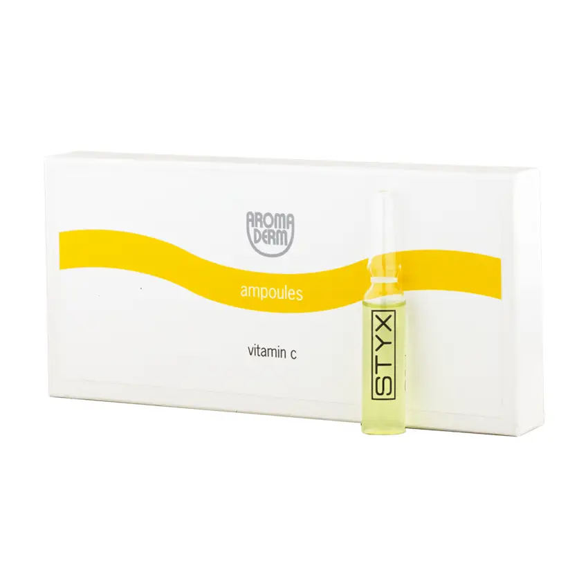 фото Трансдермальные ампулы для усталой кожи лица ВИТАМИН C STYX, 10 шт. х 2 мл в интернет магазине косметики Стикс 1