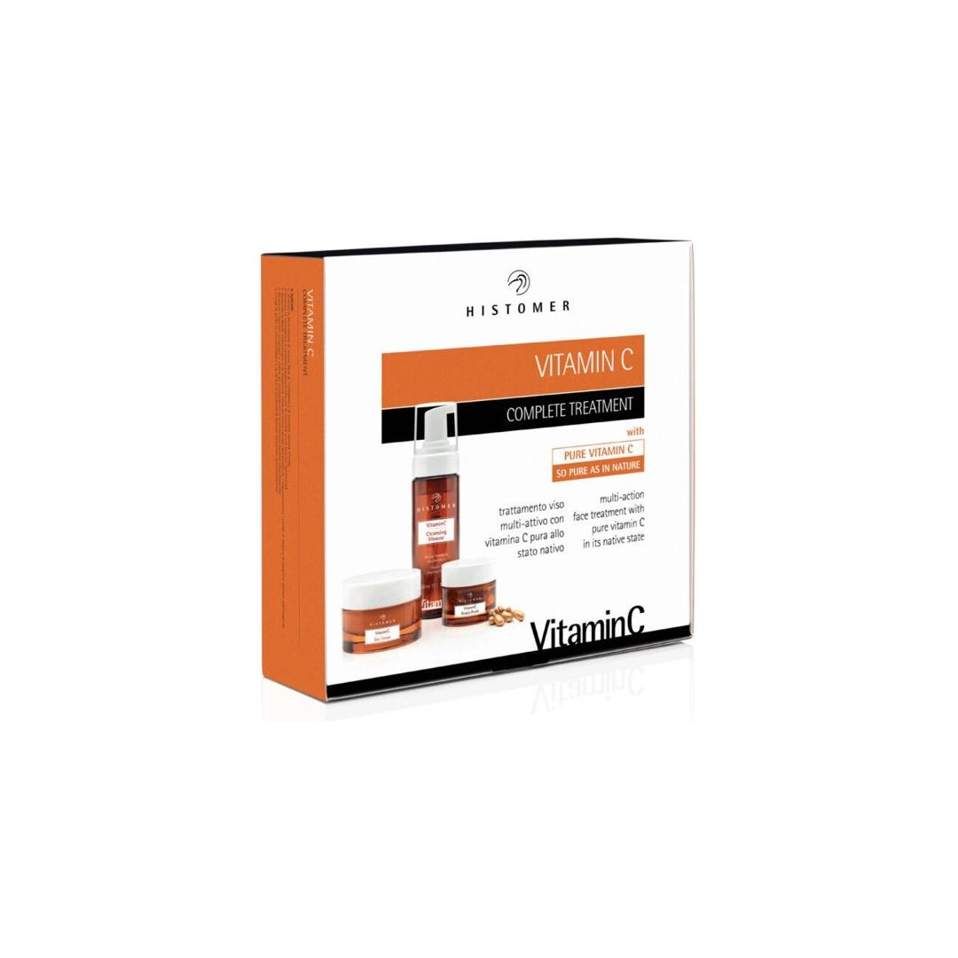 VITAMIN C Комплексный омолаживающий набор (мусс, дневной крем SPF15, жемчужины красоты) HISTOMER VITAMIN C Комплексный омолаживающий набор (мусс, дневной крем SPF15, жемчужины красоты) HISTOMER
