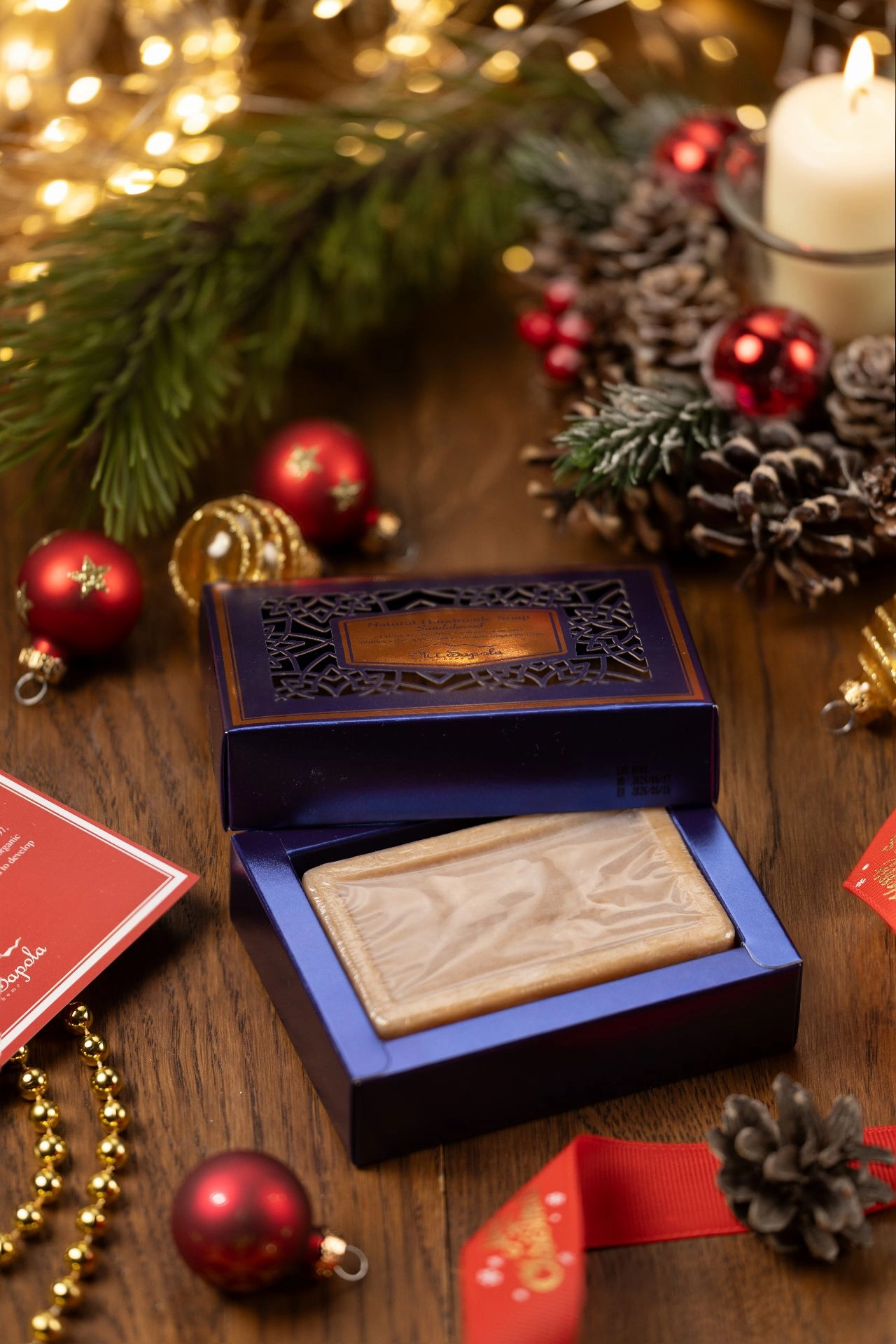 фото Питательное органическое мыло САНДАЛ MT.SAPOLA, 120 гр в интернет магазине косметики Стикс 3