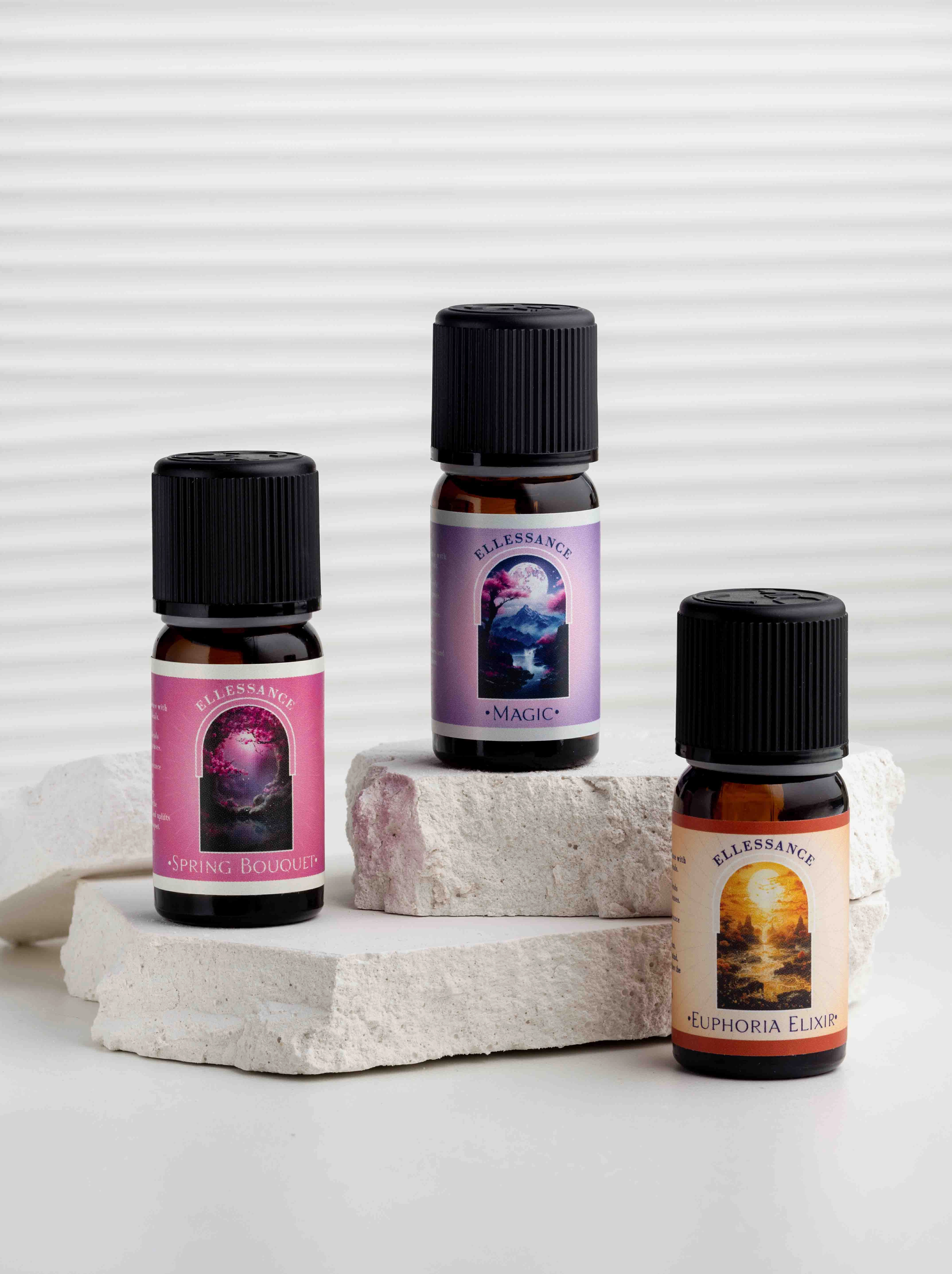 фото Смесь эфирных масел ВЕСЕННИЙ БУКЕТ ELLESSANCE, 10 мл в интернет магазине косметики Стикс 9