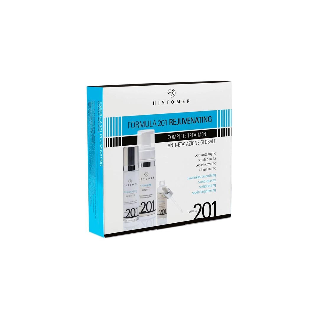 FORMULA 201 REJUVENATING Комплексный омолаживающий набор (мусс, дневной крем, концентрат-ботокс) HISTOMER FORMULA 201 REJUVENATING Комплексный омолаживающий набор (мусс, дневной крем, концентрат-ботокс) HISTOMER
