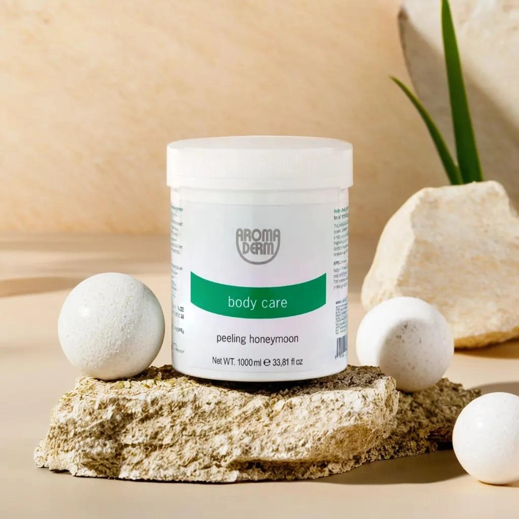 фото Профессиональный пилинг для лица и тела с абрикосовой косточкой HONEYMOON STYX, 1000 мл в интернет магазине косметики Стикс 2