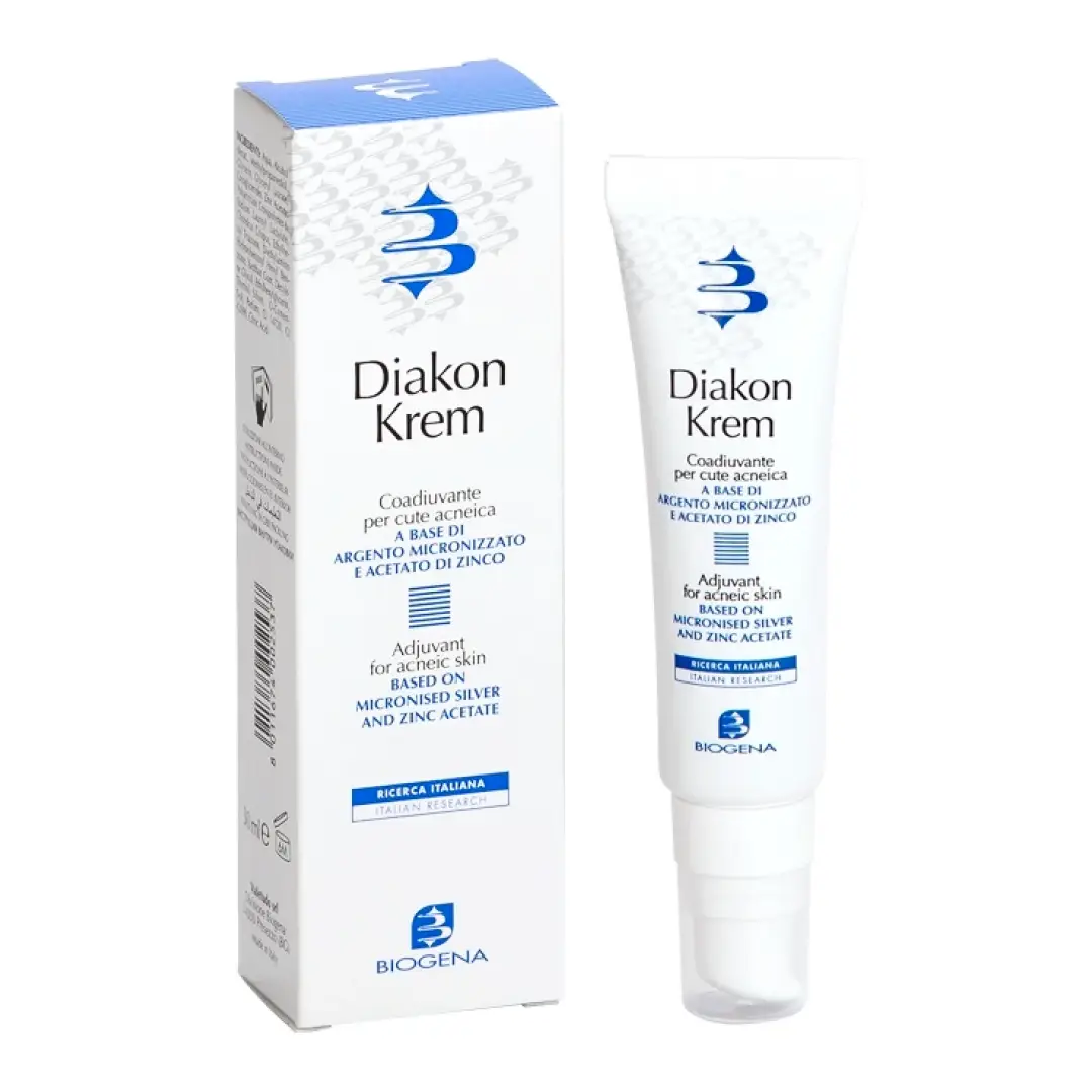 DIAKON Противовоспалительный антибактериальный крем для лица BIOGENA , 30 мл