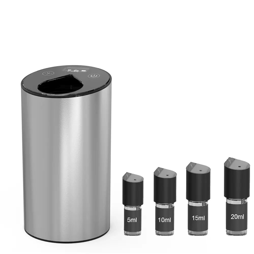 фото Автоматический диффузор для эфирных масел с дисплеем ( BLACK ) ELLESSANCE в интернет магазине косметики Стикс 9