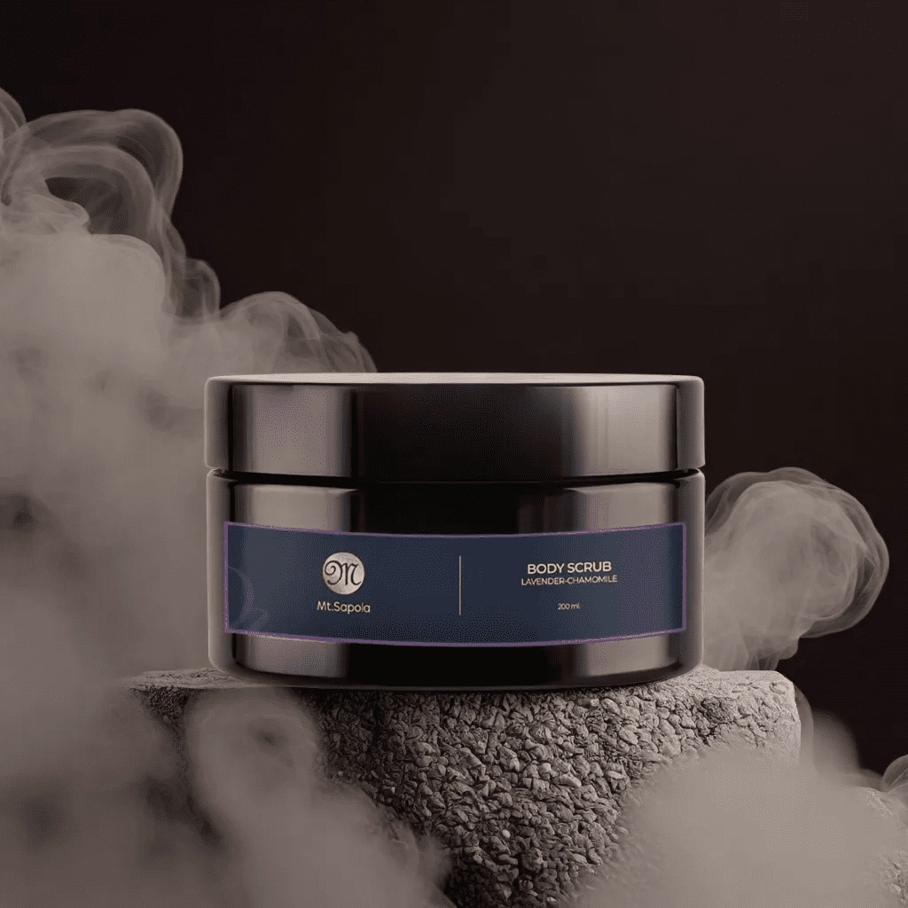 фото Смягчающий сахарный скраб для тела РОМАШКА-ЛАВАНДА MT.SAPOLA, 250 мл в интернет магазине косметики Стикс 2