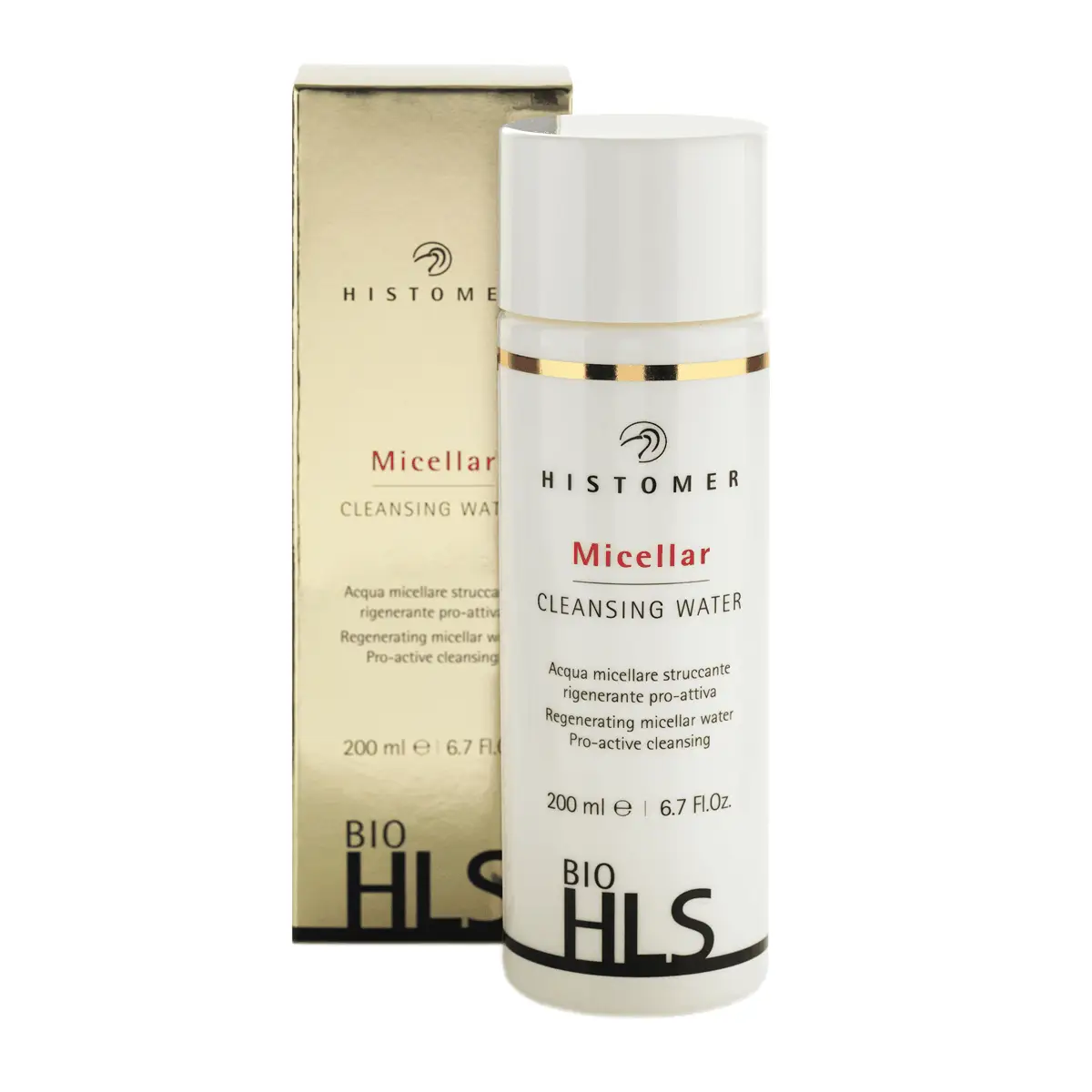 фото BIO HLS 45+ Омолаживающая мицеллярная вода для лица HISTOMER, 200 мл в интернет магазине косметики Стикс 1