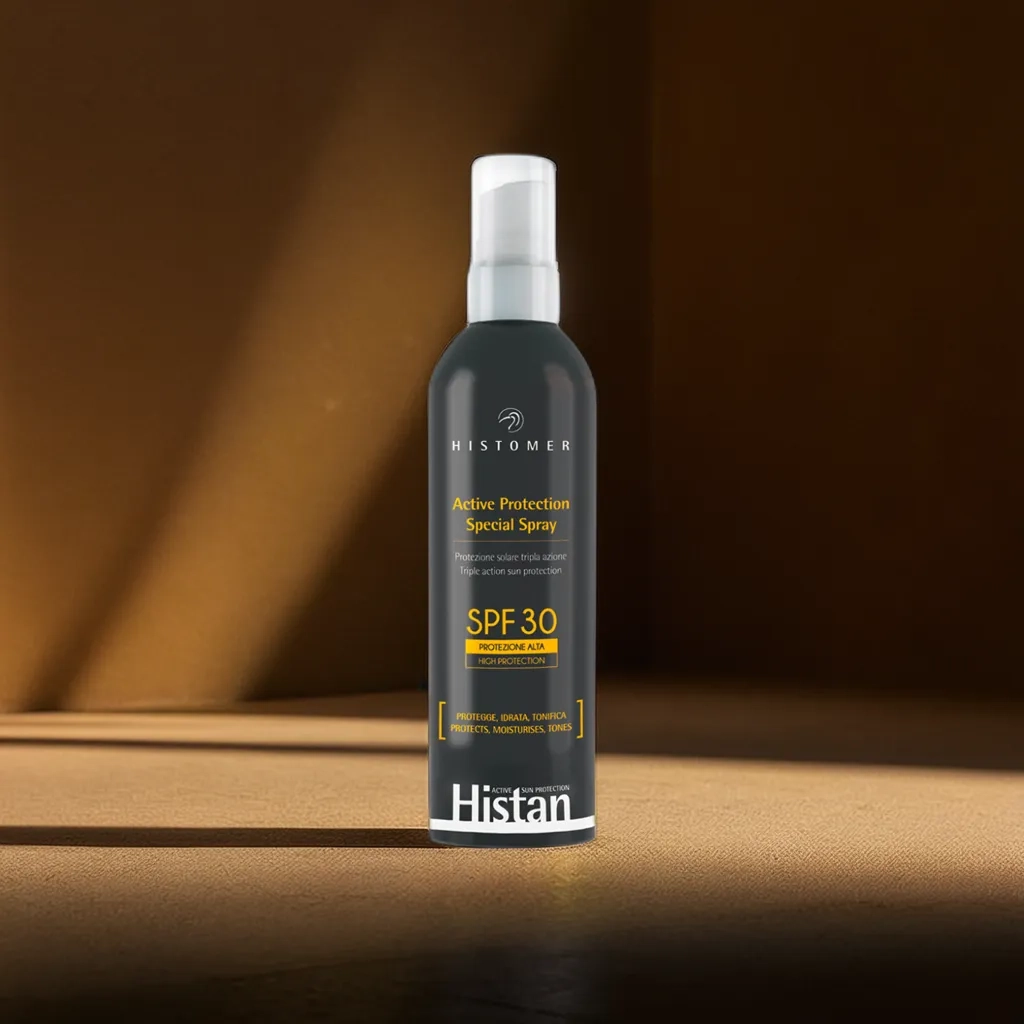 фото SPF 30 HISTAN Спрей лифтинг и антипигмент солнцезащитный HISTOMER, 200 мл в интернет магазине косметики Стикс 2