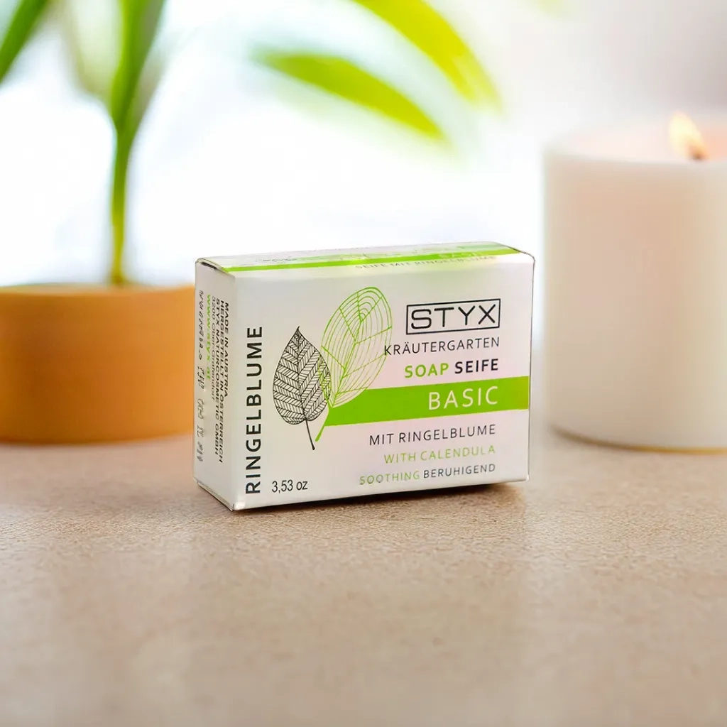 фото Косметическое мыло для комбинированной кожи КАЛЕНДУЛА STYX, 100 гр в интернет магазине косметики Стикс 2