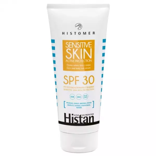 фото HISTAN SPF30 Солнцезащитный крем для чувствительной кожи HISTOMER, 200 мл в интернет магазине косметики Стикс 1