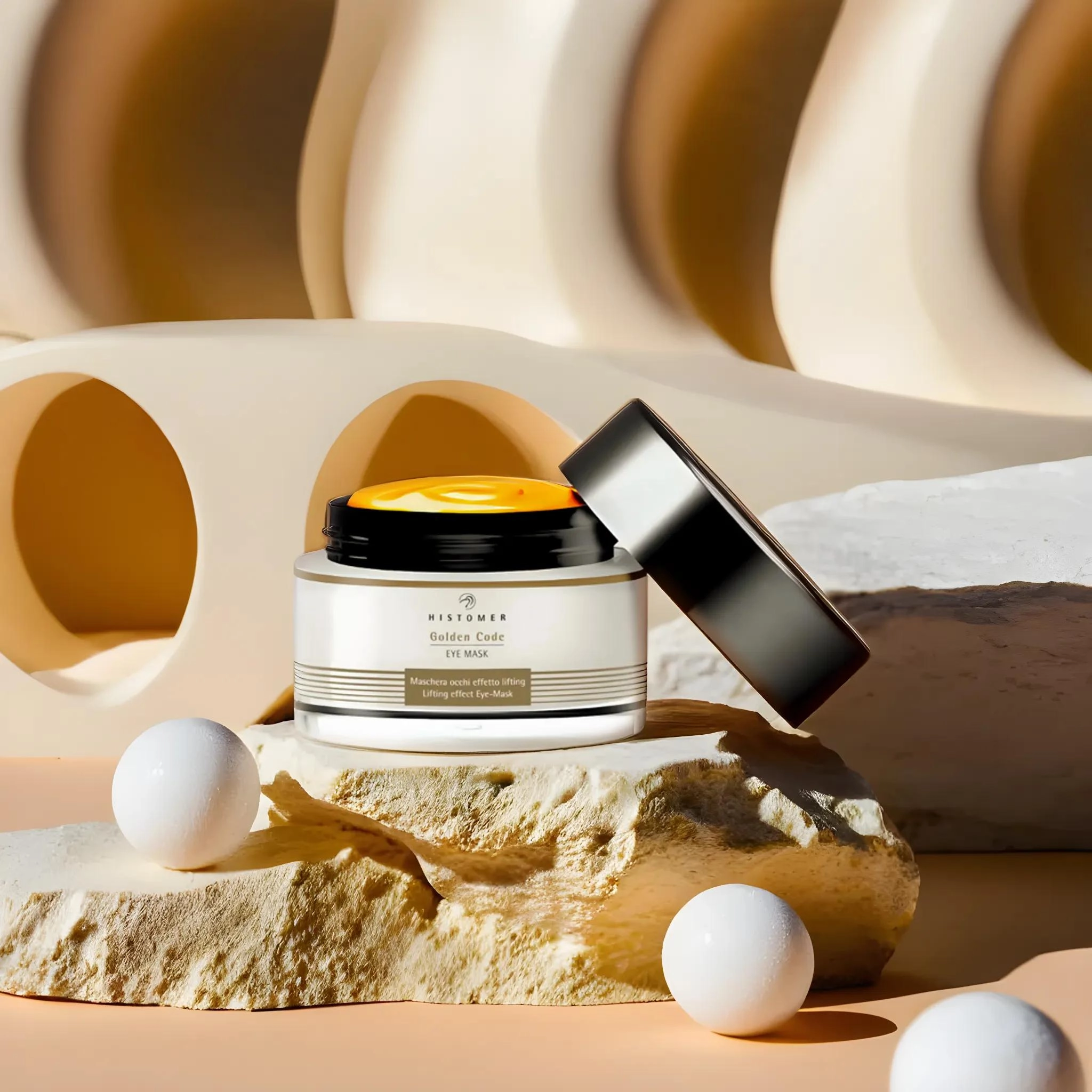 фото GOLDEN CODE Золото-пептидная лифтинг-маска для области вокруг глаз HISTOMER, 45 мл в интернет магазине косметики Стикс 3