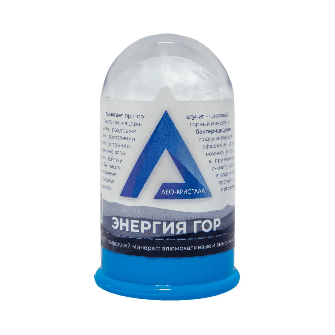 фото Дезодорант-минерал с целебными свойствами  Део-кристалл ЭНЕРГИЯ ГОР STYX, 80 г в интернет магазине косметики Стикс 1 фото Дезодорант-минерал с целебными свойствами  Део-кристалл ЭНЕРГИЯ ГОР STYX, 80 г в интернет магазине косметики Стикс 1