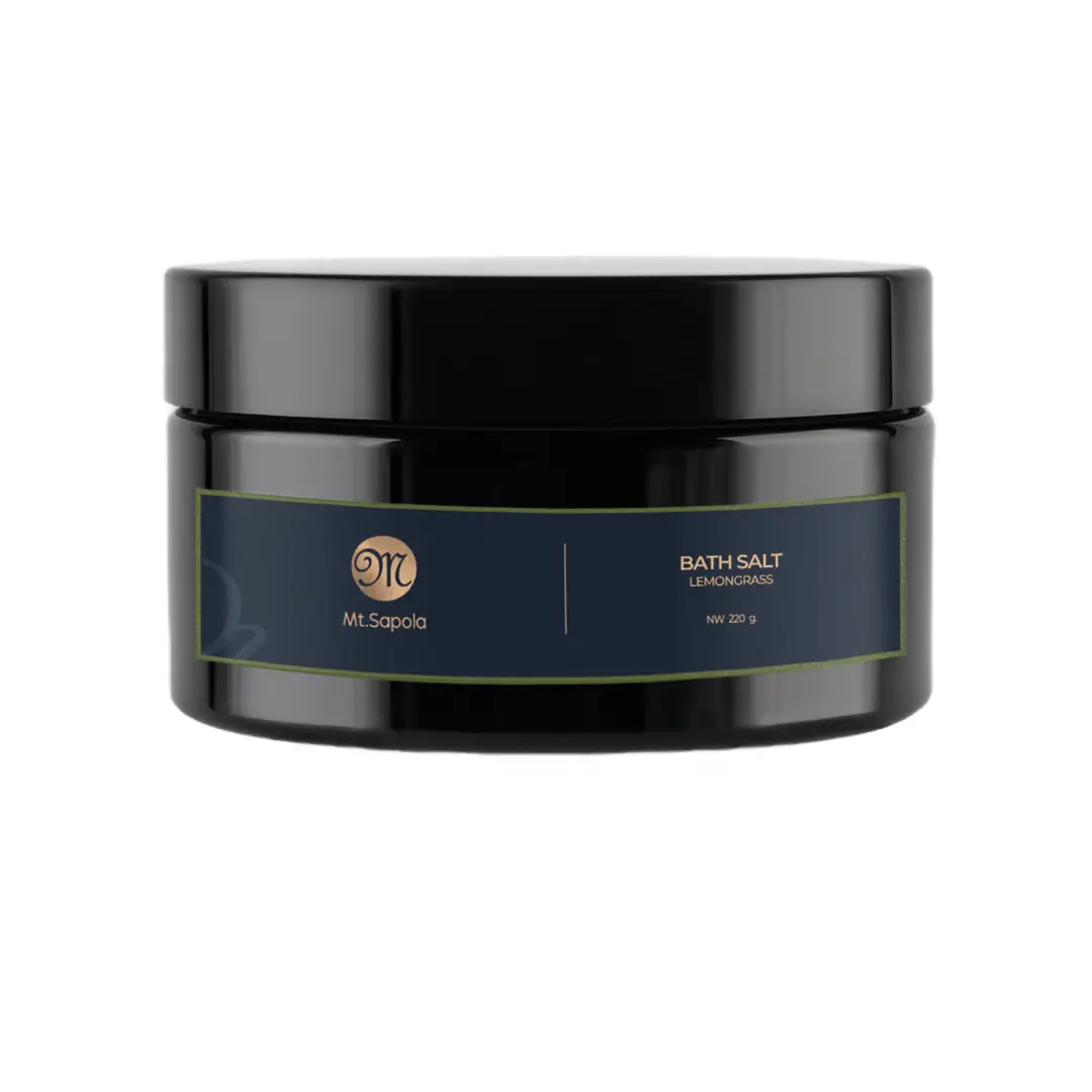 фото Солевой скраб-пилинг для тела с эффектом сияния ЛЕМОНГРАСС MT.SAPOLA, 300 мл в интернет магазине косметики Стикс 1