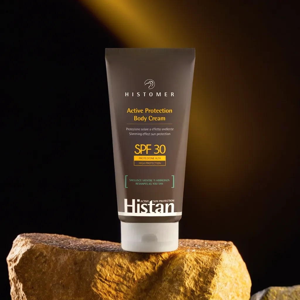 фото HISTAN SPF30 Солнцезащитный антицеллюлитный крем для тела HISTOMER, 200 мл в интернет магазине косметики Стикс 2