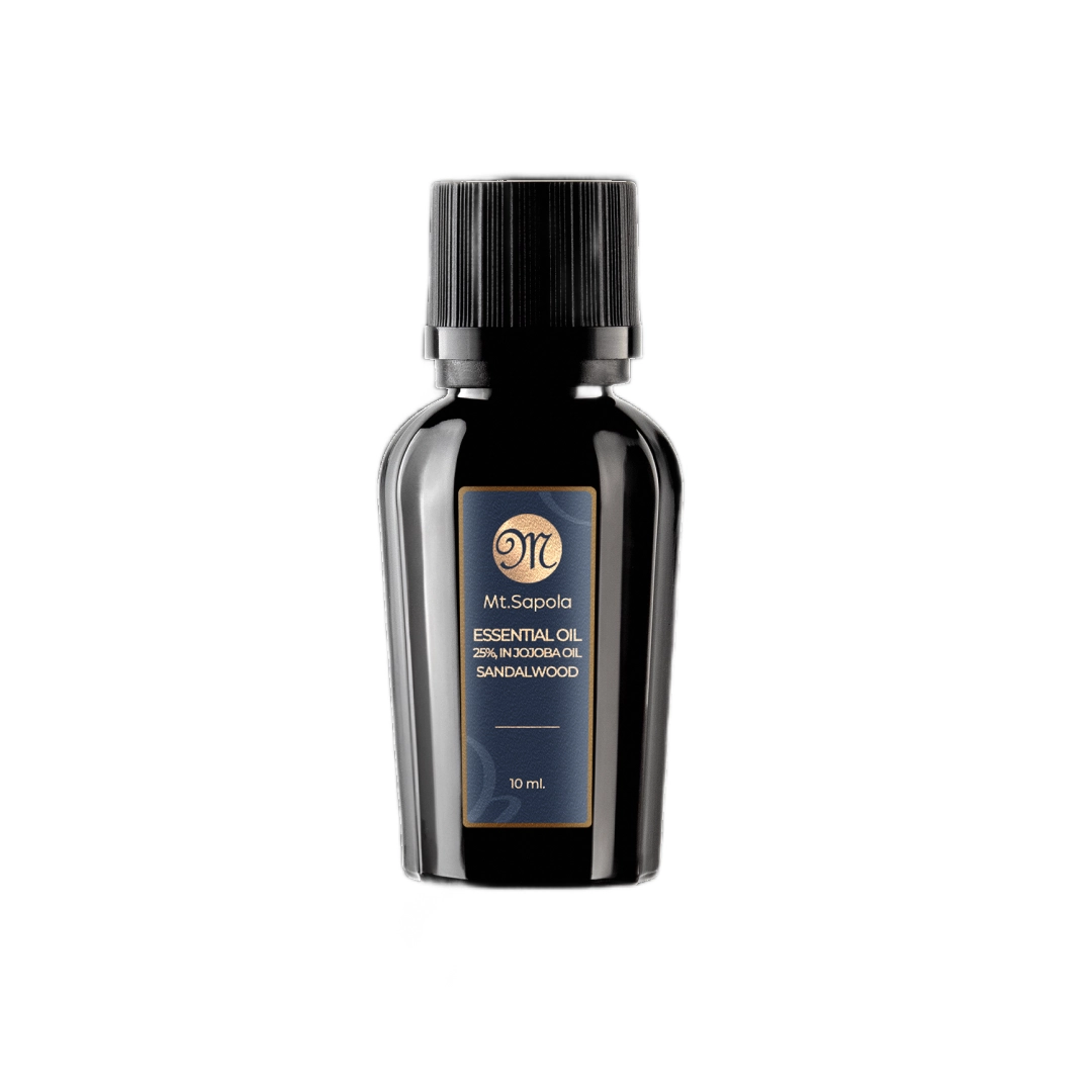  Абсолютное масло САНДАЛА, разведенное в масле ЖОЖОБА (концентрация 25%) MT.SAPOLA, 10 мл