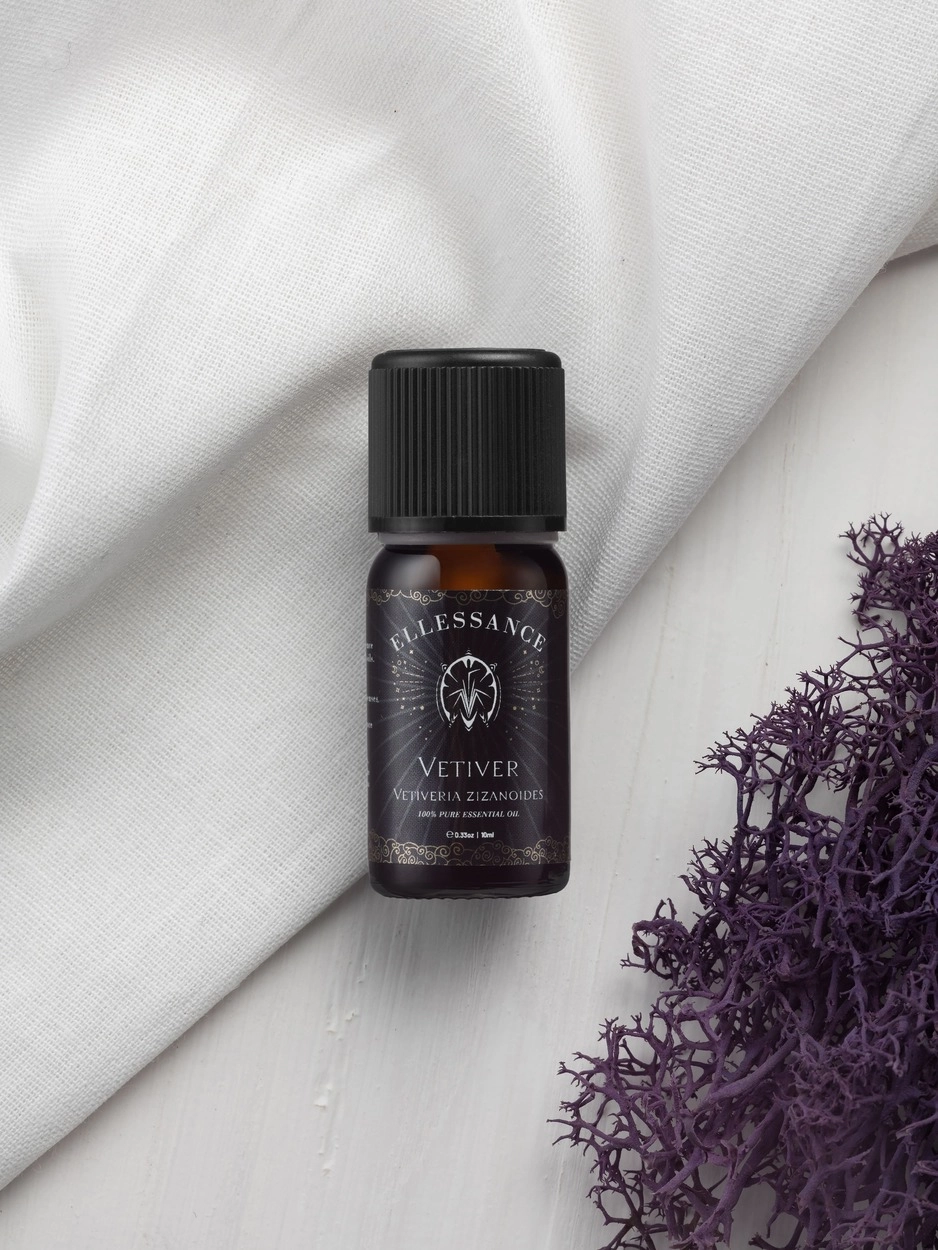 фото Эфирное масло ветивер Ellessance, 10 мл в интернет магазине косметики Стикс 5