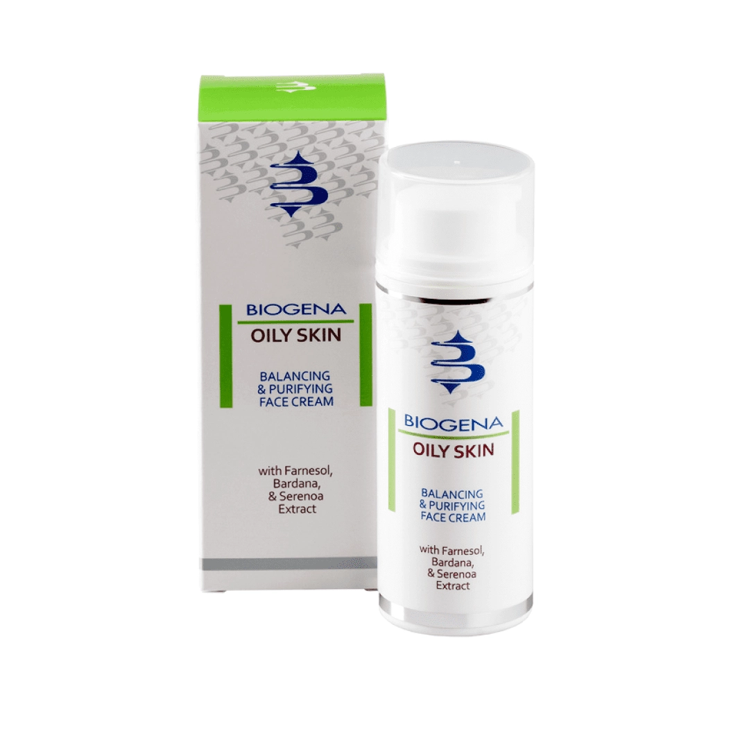 OILY SKIN Матирующий крем для жирной кожи BIOGENA, 50 мл