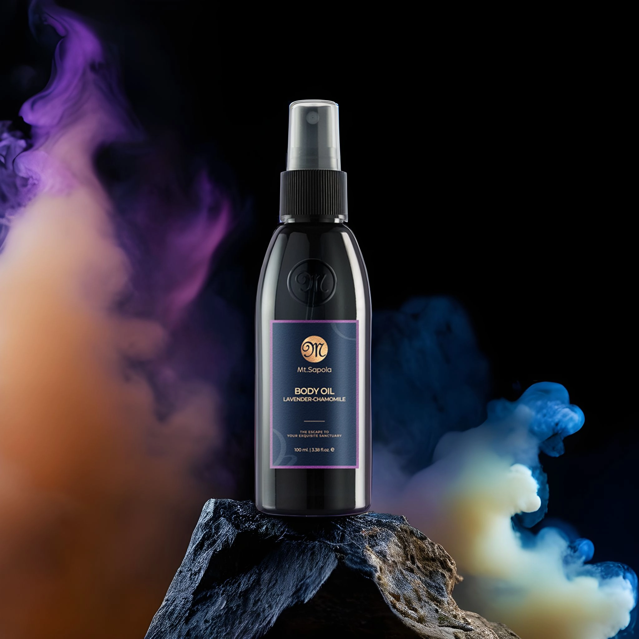 фото Успокаивающее масло-уход для тела ЛАВАНДА-РОМАШКА MT.SAPOLA, 100 мл в интернет магазине косметики Стикс 2