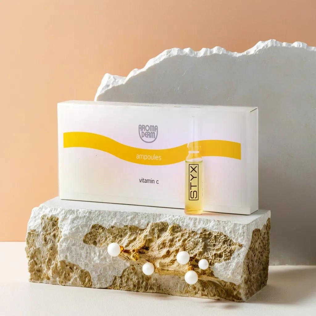 фото Трансдермальные ампулы для усталой кожи лица ВИТАМИН C STYX, 10 шт. х 2 мл в интернет магазине косметики Стикс 2