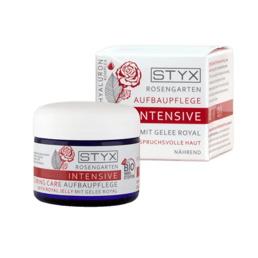 фото Омолаживающий крем для лица с экстрактом розы РОЯЛ ЖЕЛЕ РОЗОВЫЙ САД STYX, 50 мл в интернет магазине косметики Стикс 1