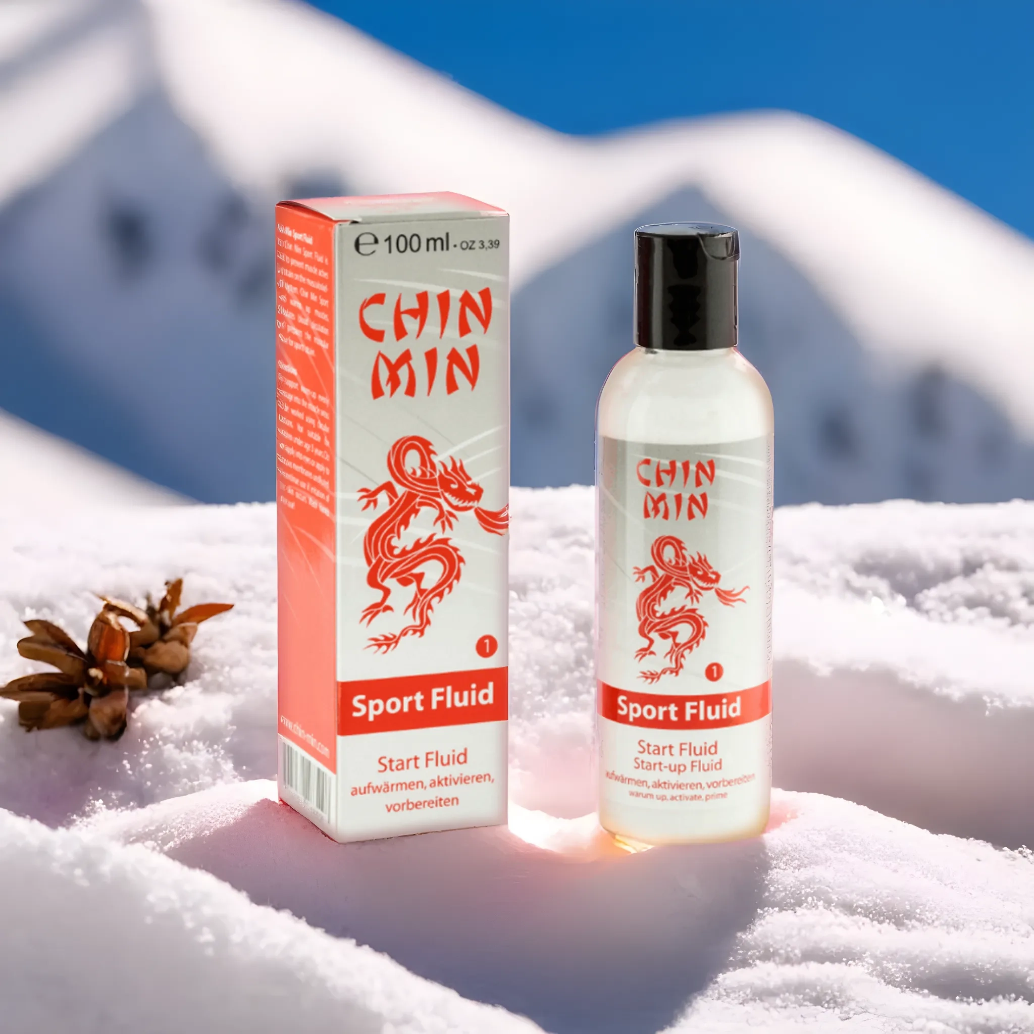 фото Разогревающий спортивный флюид для продуктивной тренировки ЧИН МИН STYX, 100 мл в интернет магазине косметики Стикс 2