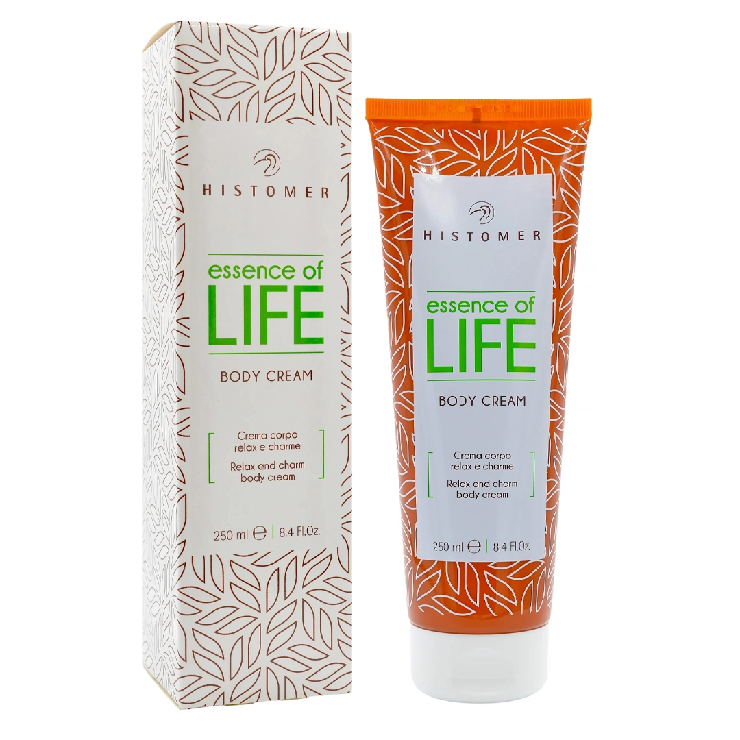 ESSENCE OF LIFE Питательный аромакрем для тела на основе эфирных масел HISTOMER, 250мл