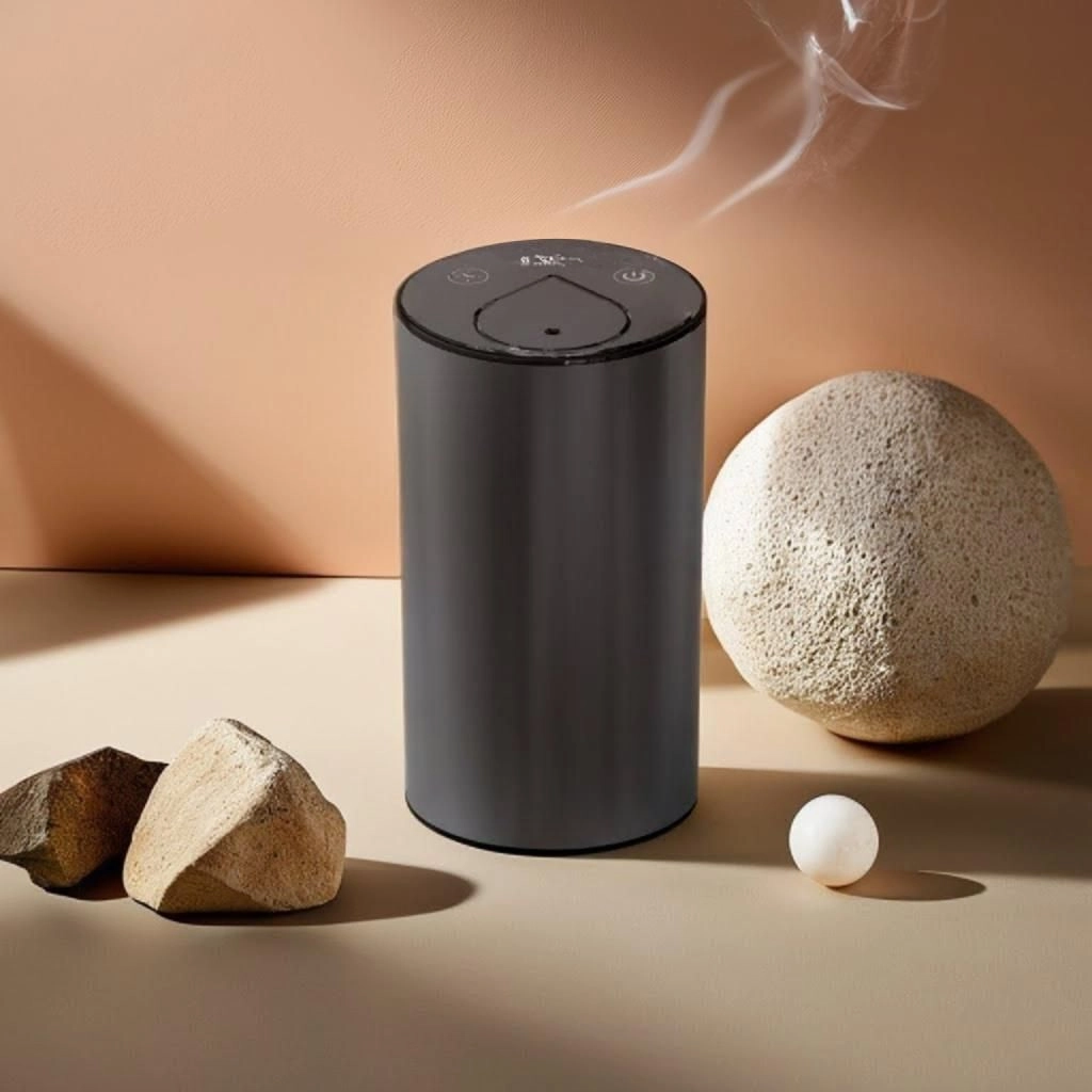 фото Автоматический диффузор для эфирных масел с дисплеем ( BLACK ) ELLESSANCE в интернет магазине косметики Стикс 4