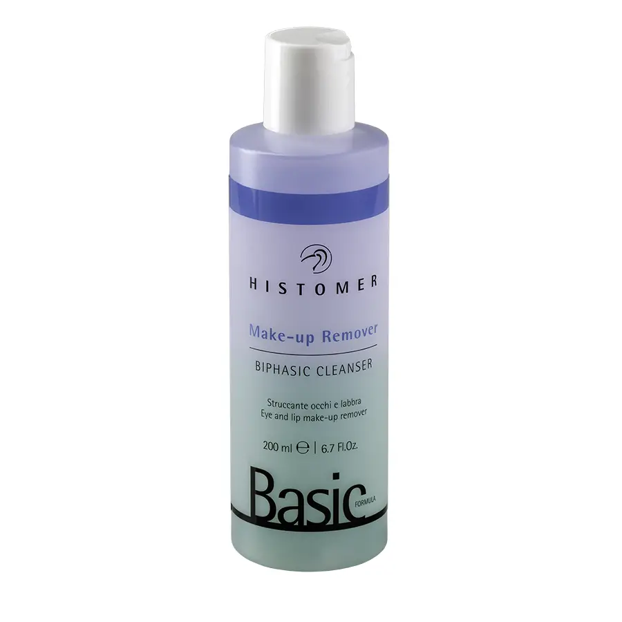 фото BASIC Двухфазный тоник для демакияжа глаз и губ HISTOMER, 200 мл в интернет магазине косметики Стикс