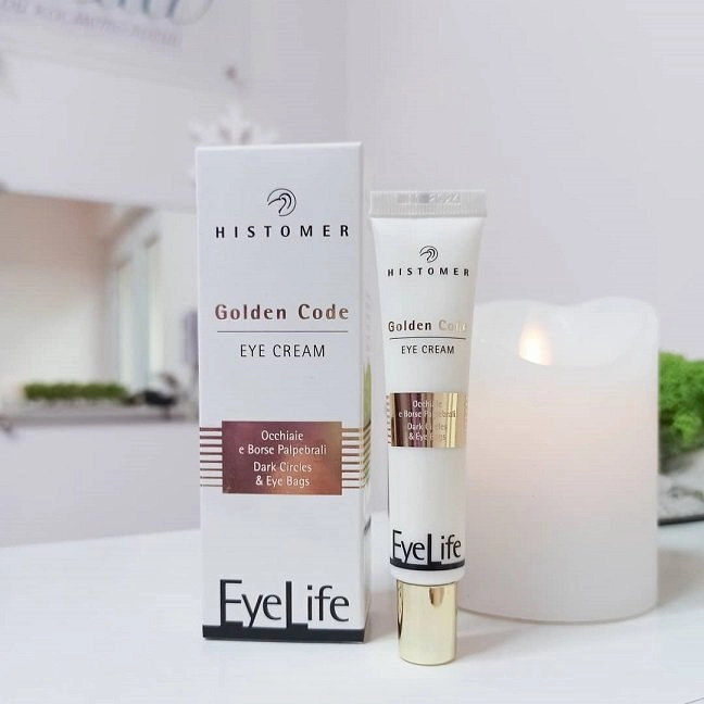 фото GOLDEN CODE Омолаживающий золото-пептидный крем для век HISTOMER, 15 мл в интернет магазине косметики Стикс 3