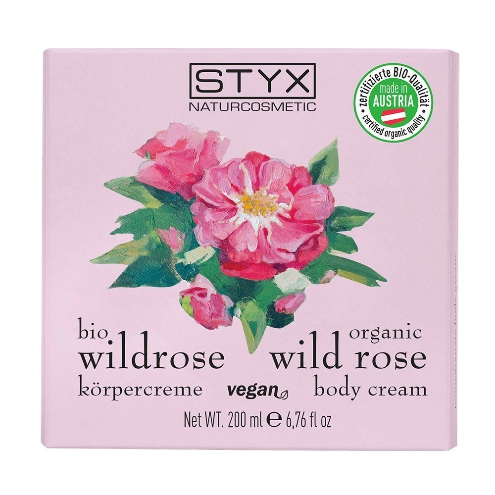 фото Увлажняющий крем-духи для тела ДИКАЯ РОЗА STYX, 200 мл в интернет магазине косметики Стикс 3