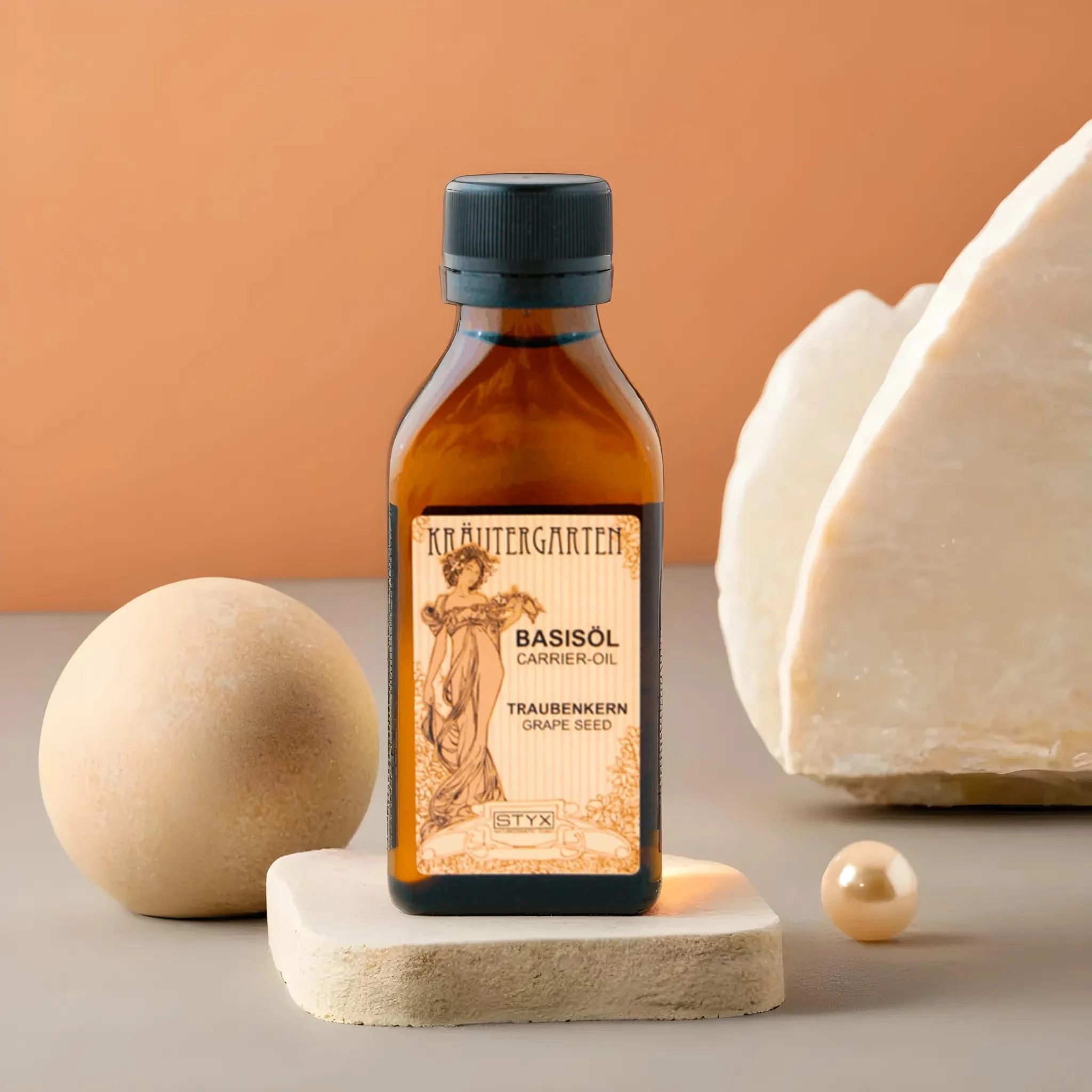 фото Натуральное базовое масло холодного отжима ВИНОГРАДНЫЕ КОСТОЧКИ STYX, 100 мл в интернет магазине косметики Стикс 2