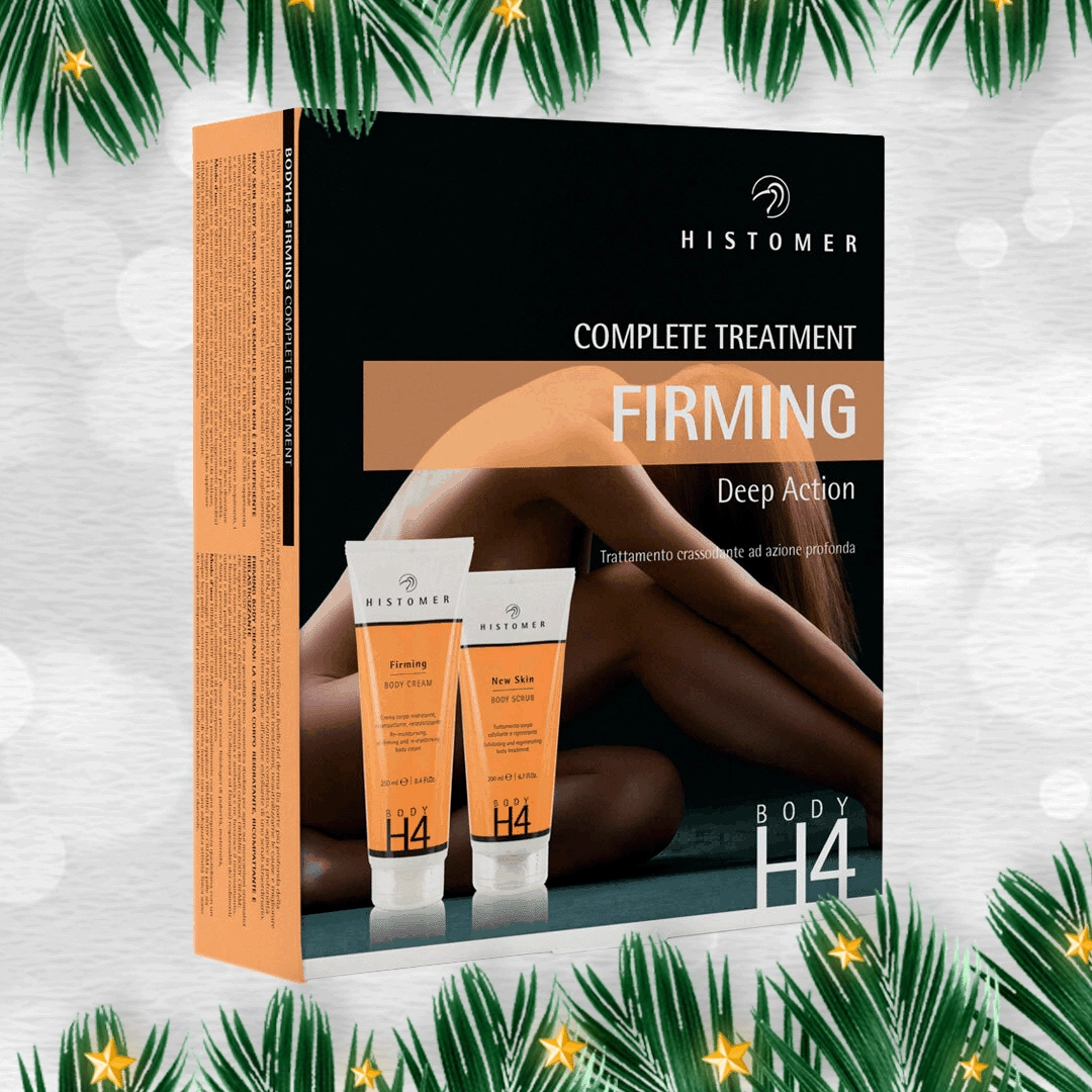 H4 Комплексный набор лифтингового ухода за телом (скраб, укрепляющий крем) HISTOMER