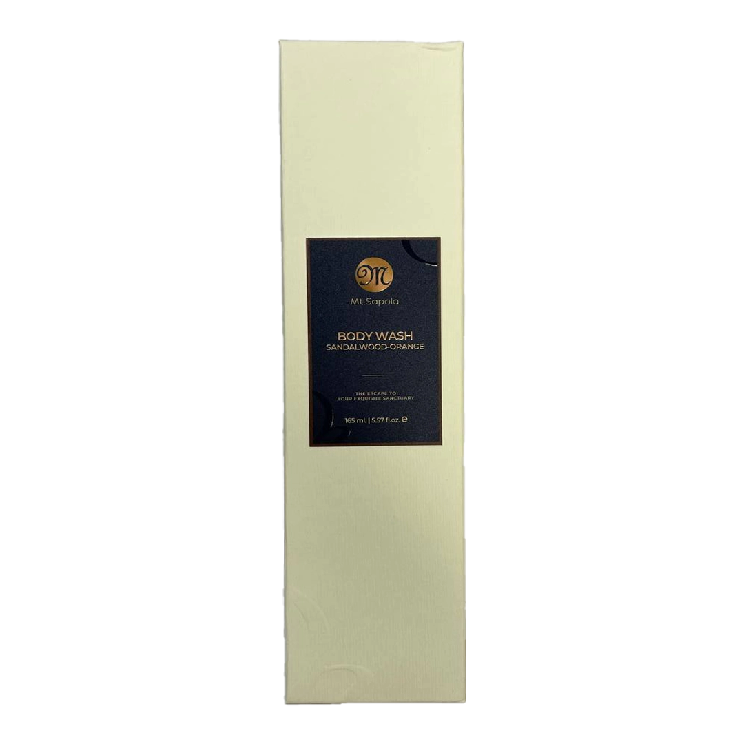 фото Витаминный гель для душа САНДАЛ-АПЕЛЬСИН MT.SAPOLA, 165 мл в интернет магазине косметики Стикс 3