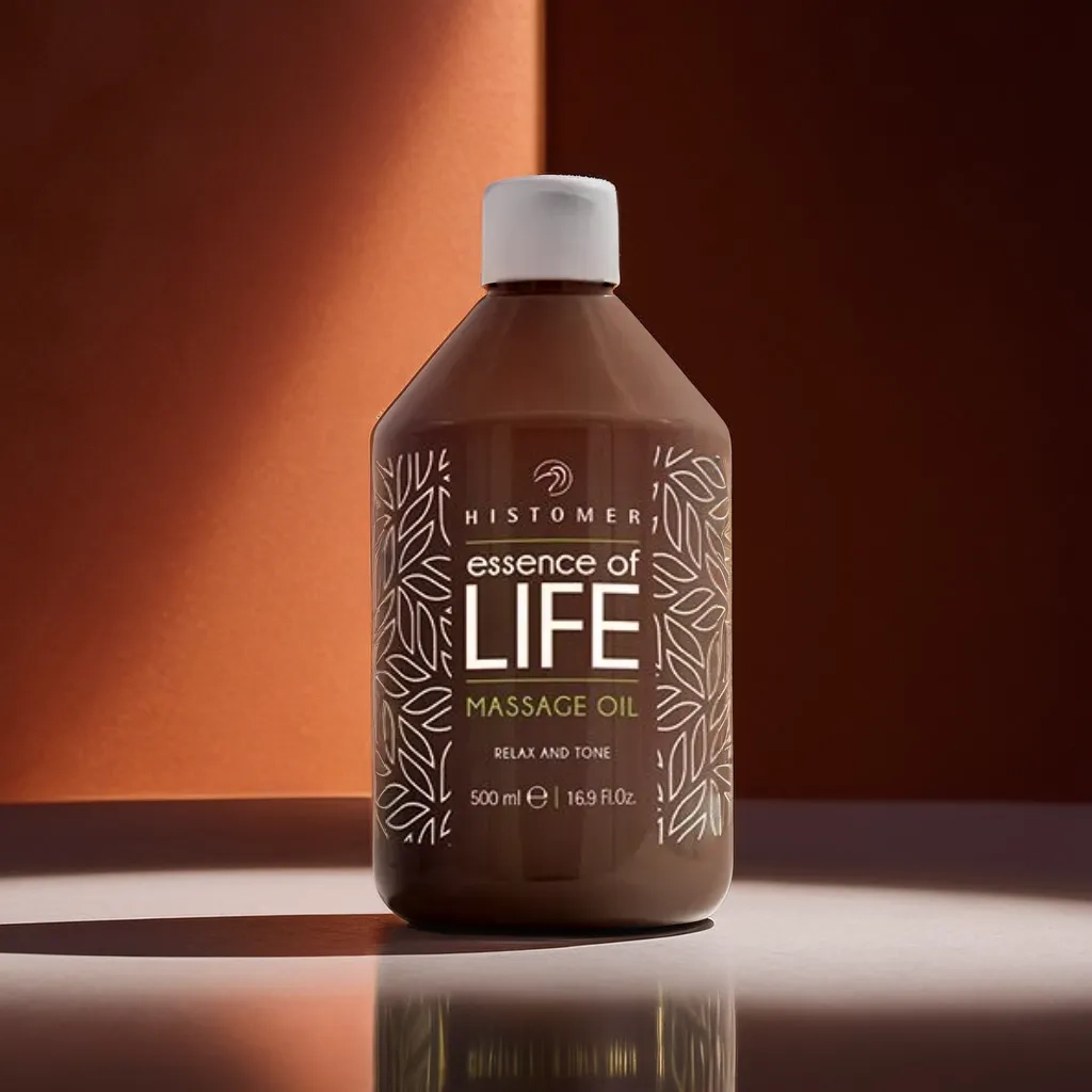 фото ESSENCE OF LIFE RELAX Массажное ароматическое масло на основе эфирных масел HISTOMER, 500 мл в интернет магазине косметики Стикс 2