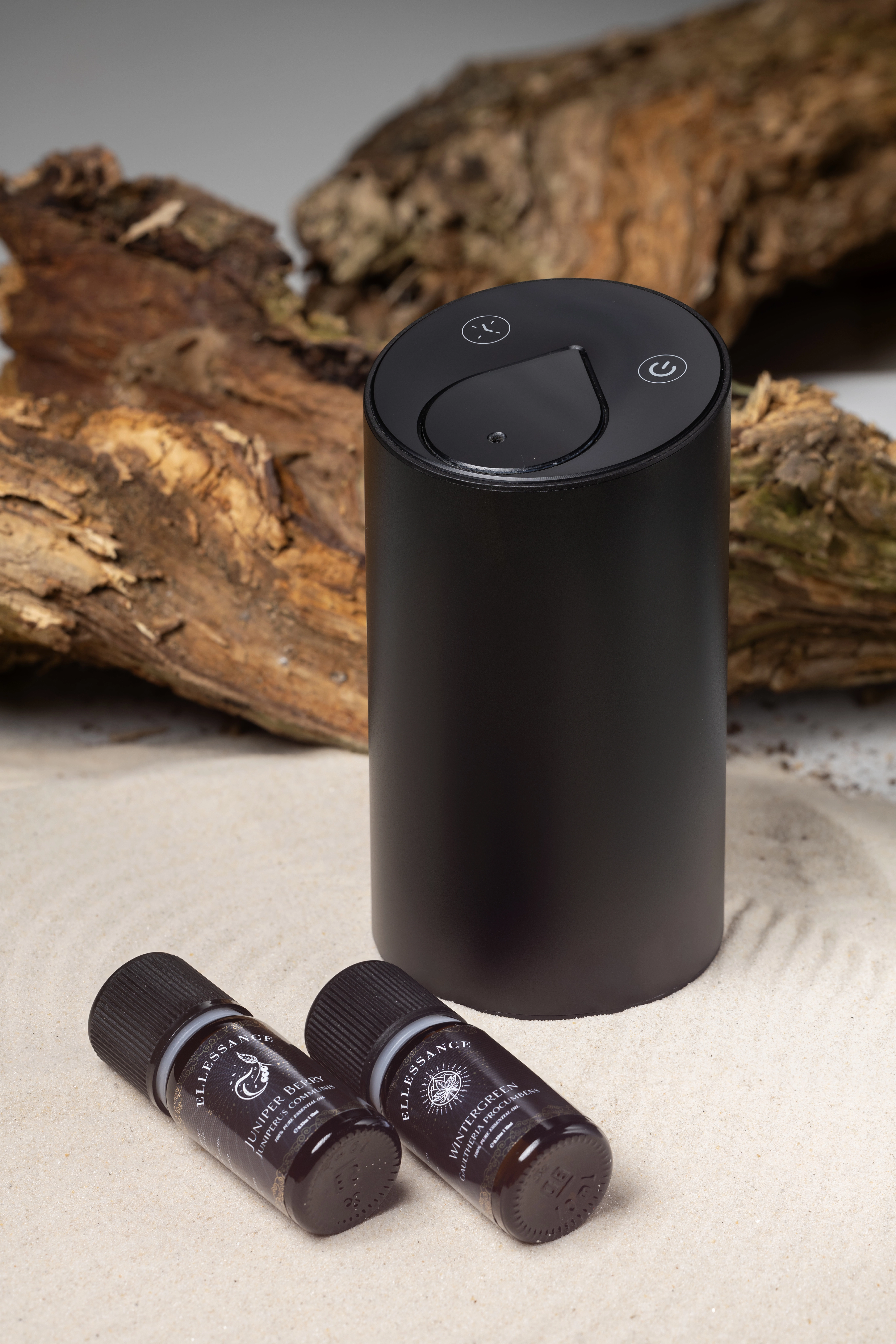 фото Автоматический диффузор для эфирных масел с дисплеем ( BLACK ) ELLESSANCE в интернет магазине косметики Стикс 5