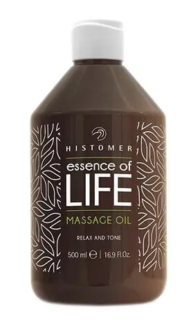 фото ESSENCE OF LIFE RELAX Массажное ароматическое масло на основе эфирных масел HISTOMER, 500 мл в интернет магазине косметики Стикс 1